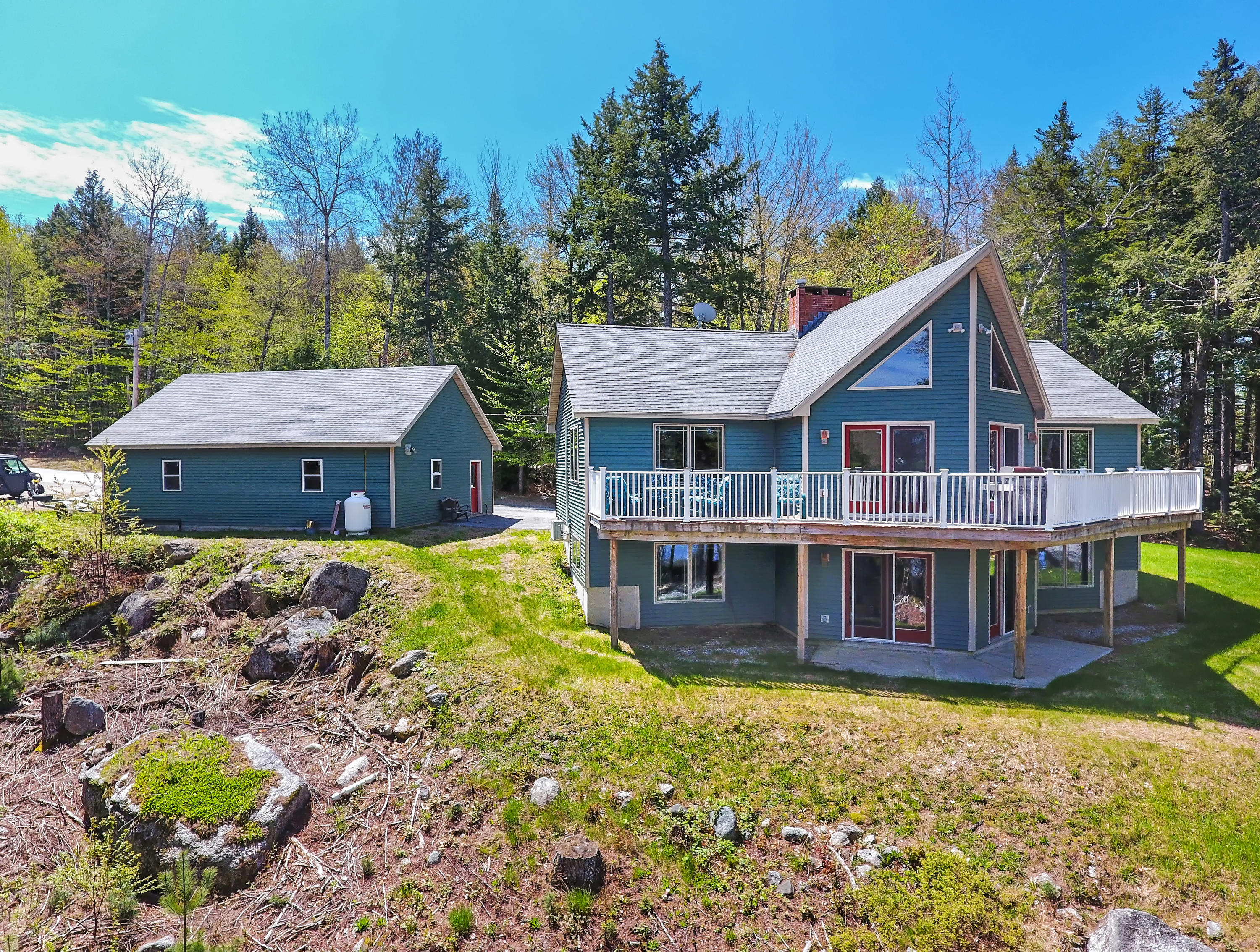 166 Birch Point Road Dedham, ME 04429 - Photo 43 of 47 Front of Home