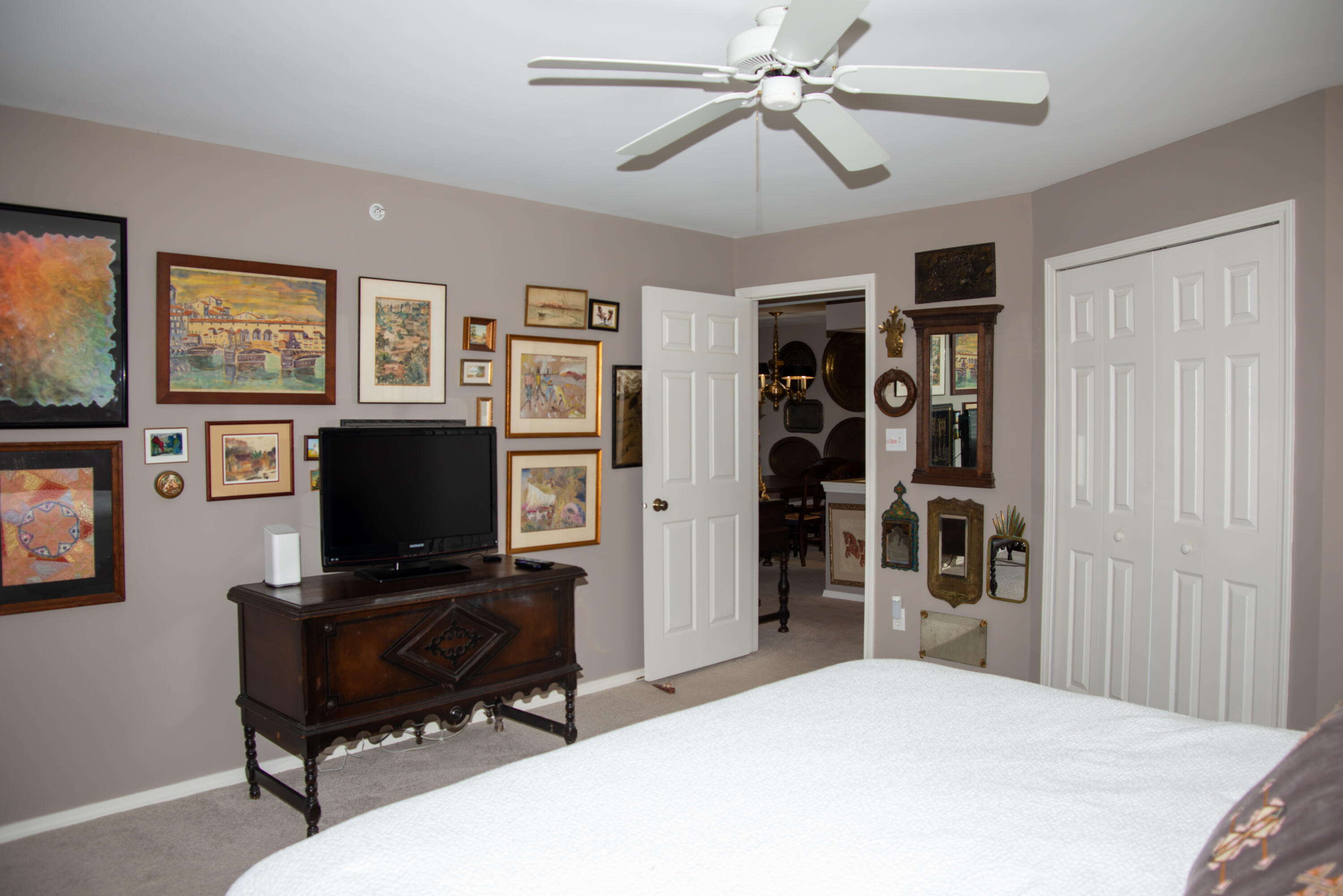 406 Sturdy Road, Unit A12 Valparaiso, IN 46383 - Photo 15 of 20 a bedroom with a bed and a flat screen tv