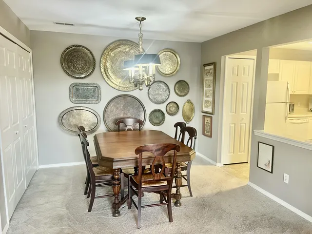 a view of a livingroom with furniture and a couch