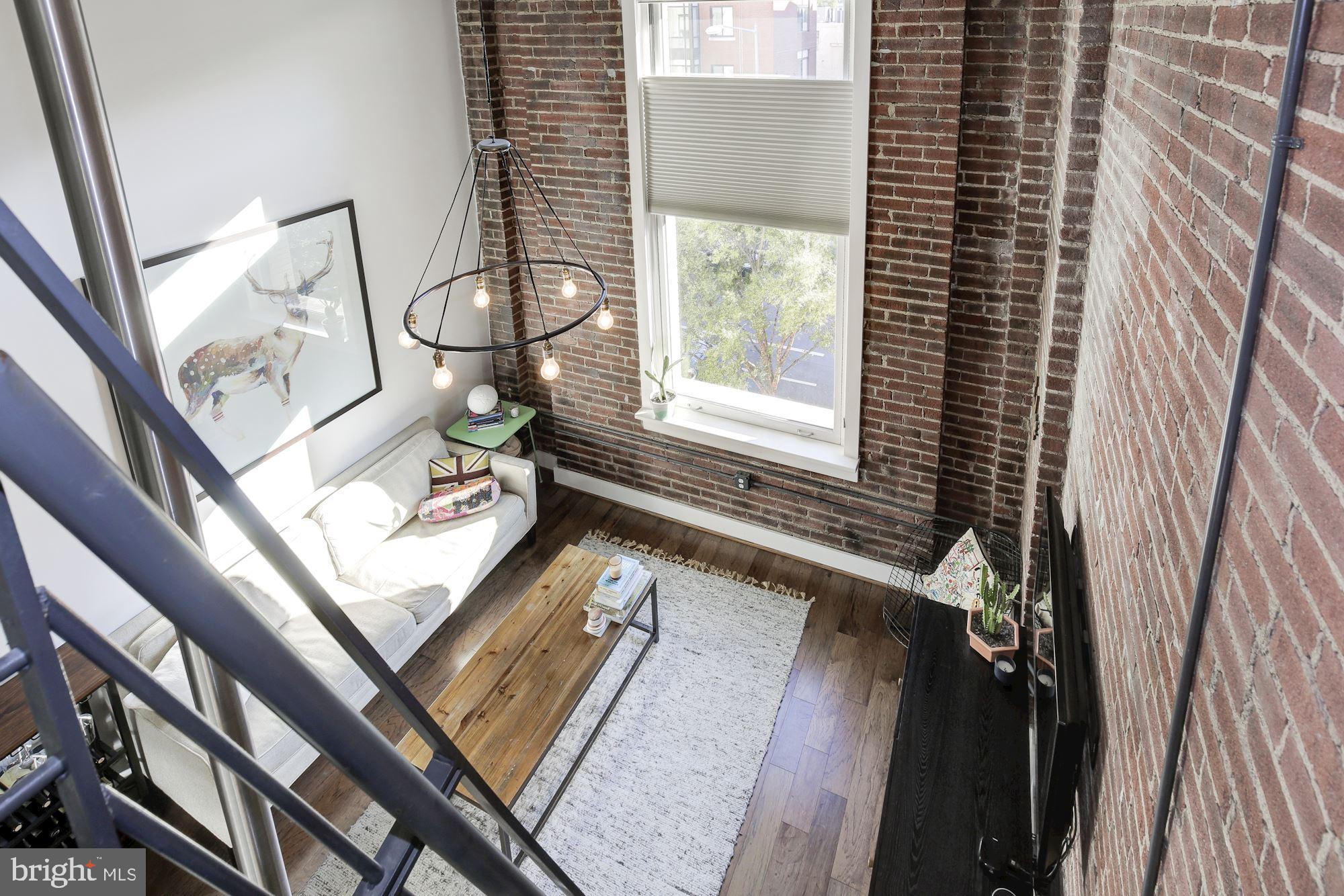 1401 R Street Northwest, Unit 210 Washington, DC 20009 - Photo 8 of 25 Loft Open to Living Room