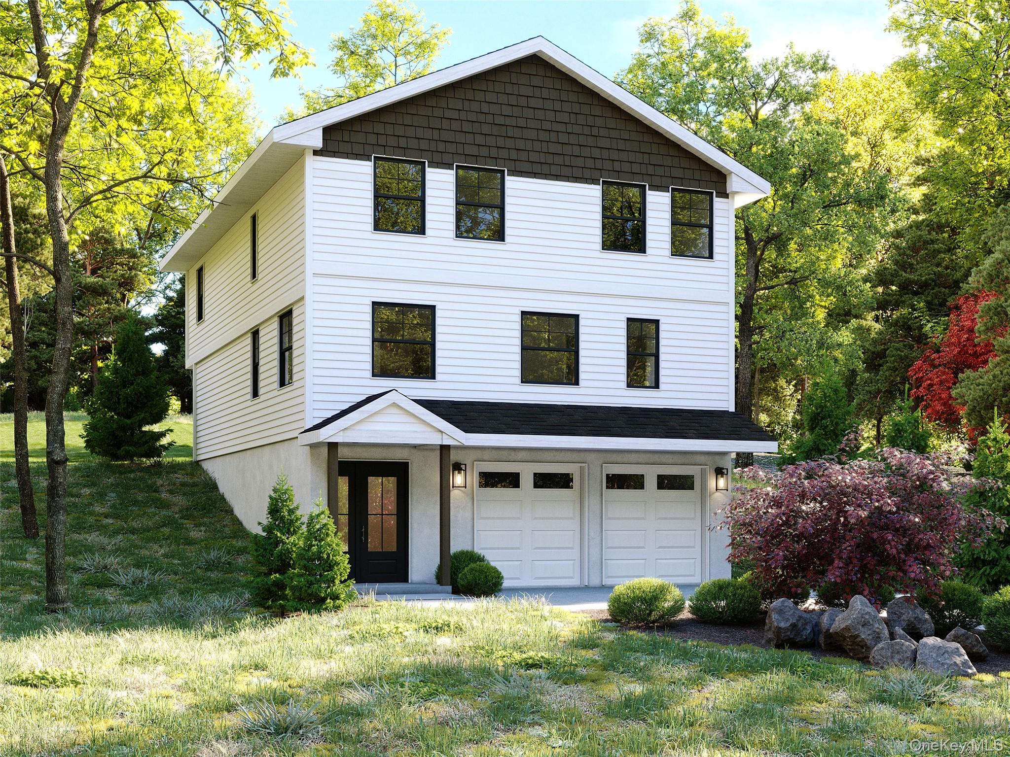 Front of structure