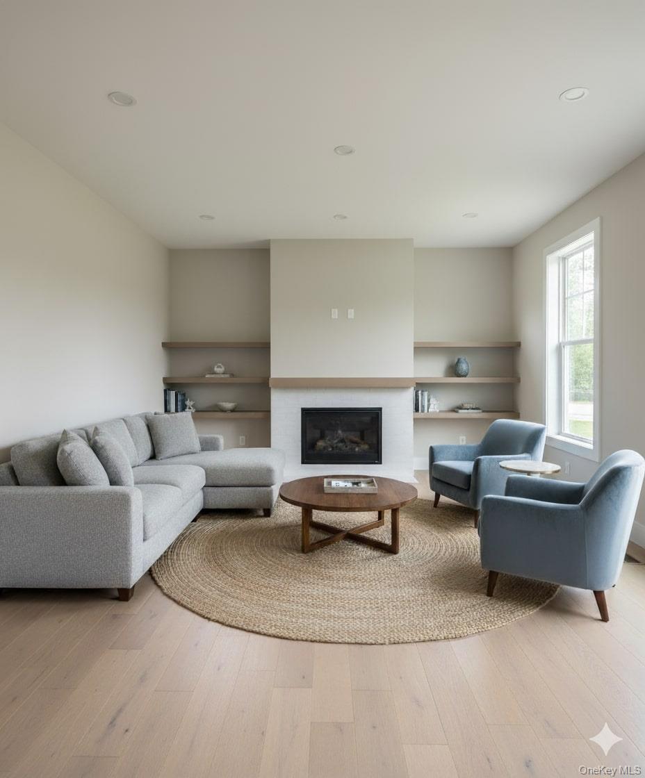 527 Union Avenue Peekskill, NY 10566 - Photo 3 of 10 a living room with furniture and a fireplace