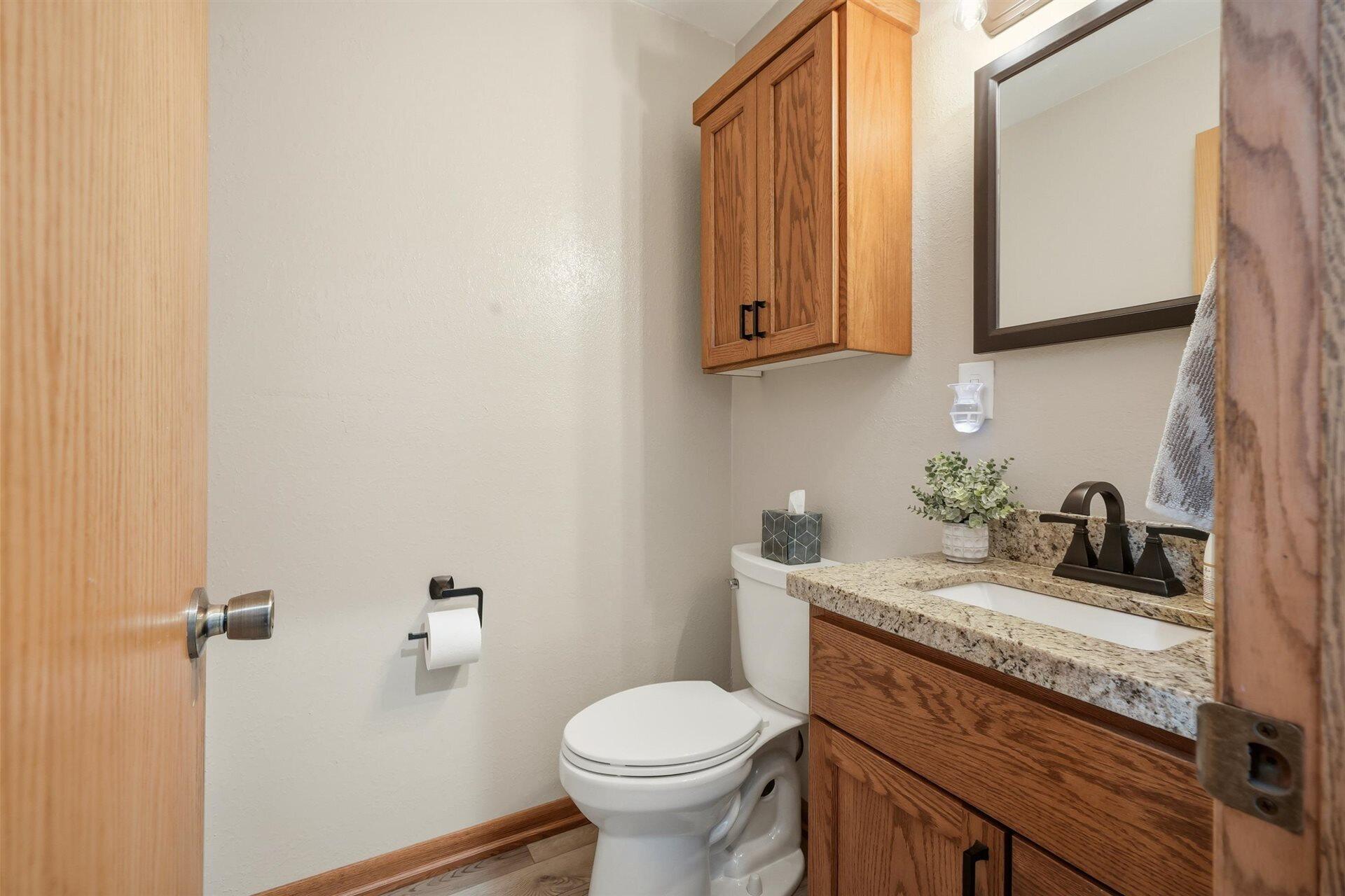11610 West Sunnybrook Road Franklin, WI 53132 - Photo 19 of 34 Updated Half Bath