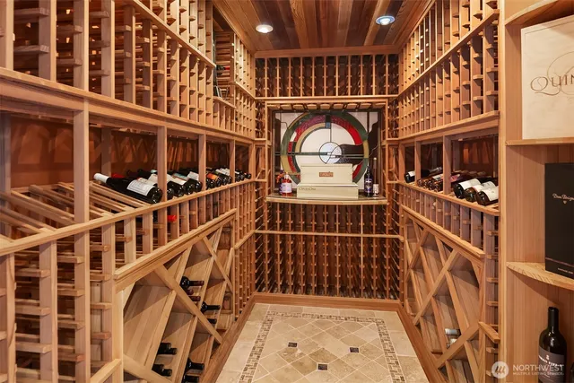 a kitchen with stainless steel appliances lots of counter top space