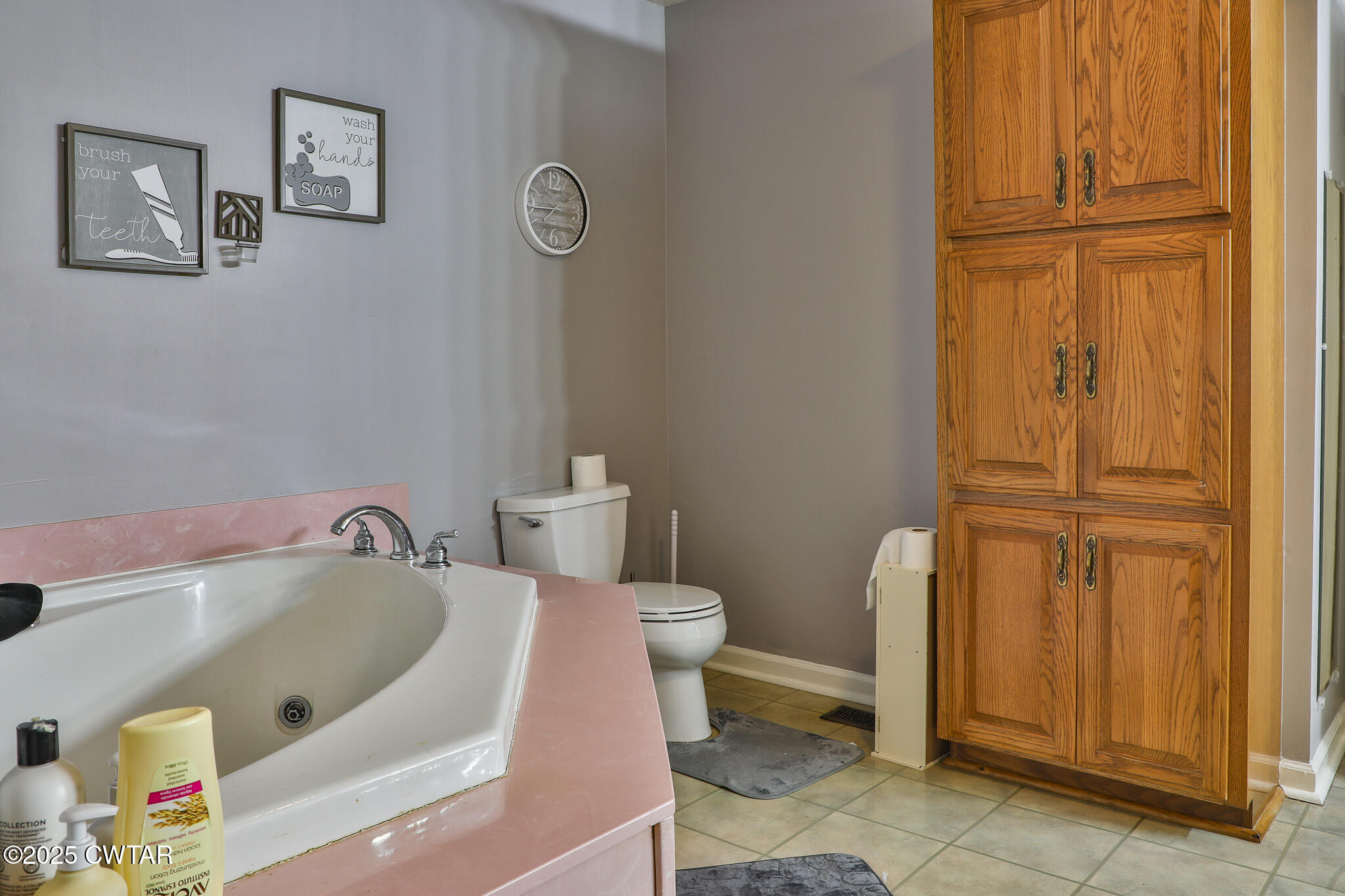 18 Tollie Markham Road Dyer, TN 38330 - Photo 11 of 27 a bathroom with a granite countertop sink and a toilet