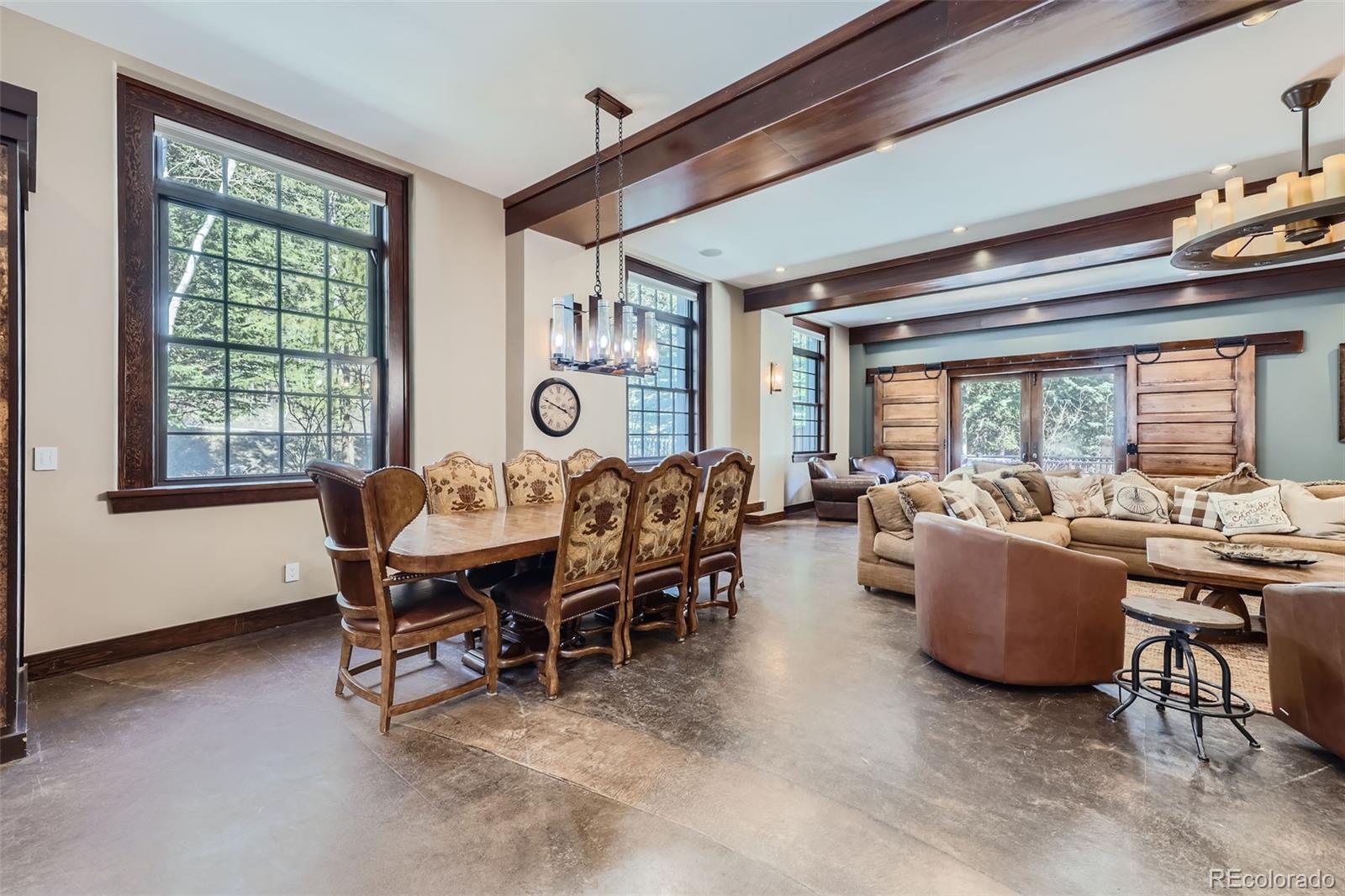 2971 Fall River Road Idaho Springs, CO 80452 - Photo 11 of 42 a living room with furniture and a window