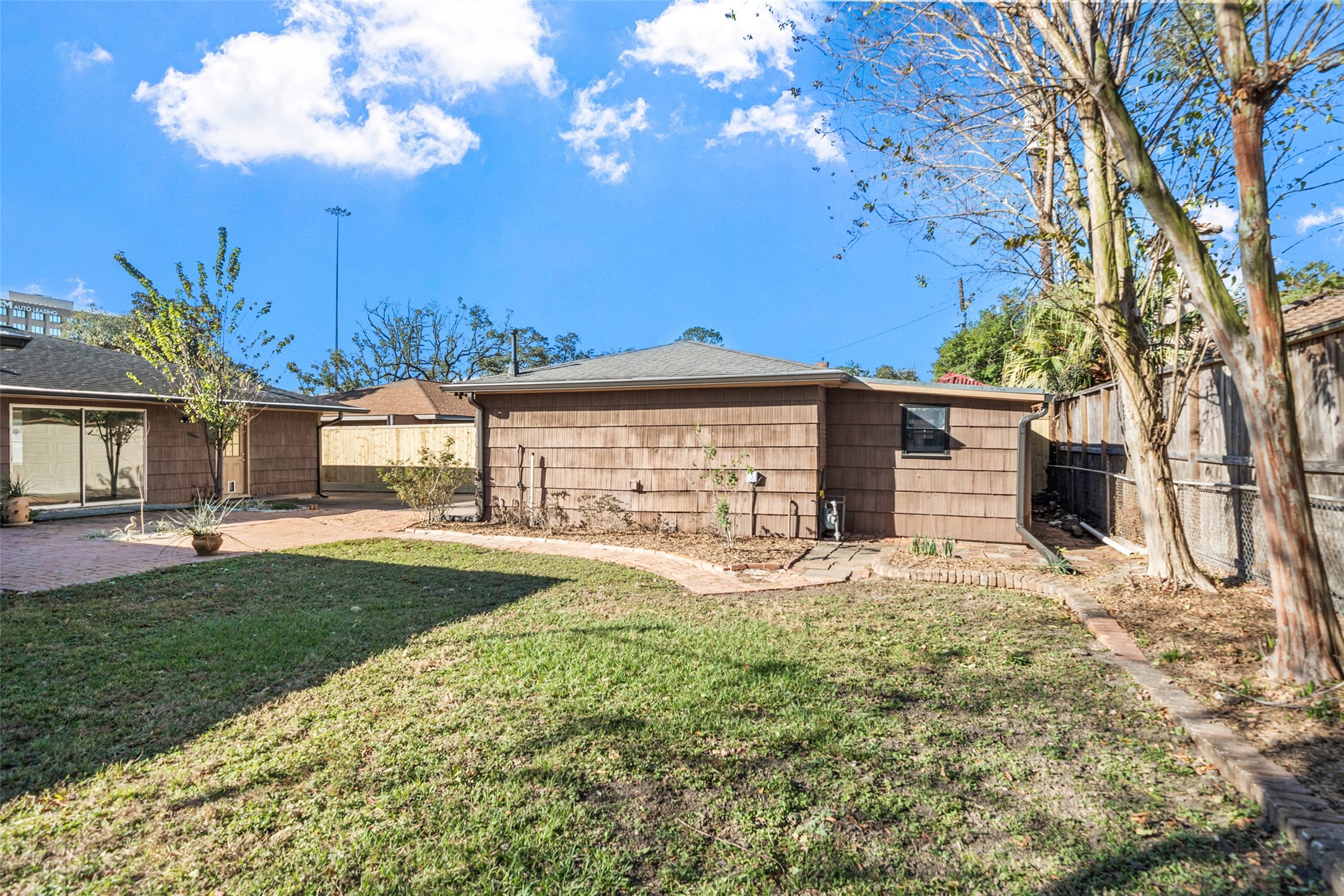 4614 Merwin Street Houston, TX 77027 - Photo 35 of 49 Backyard - view 4