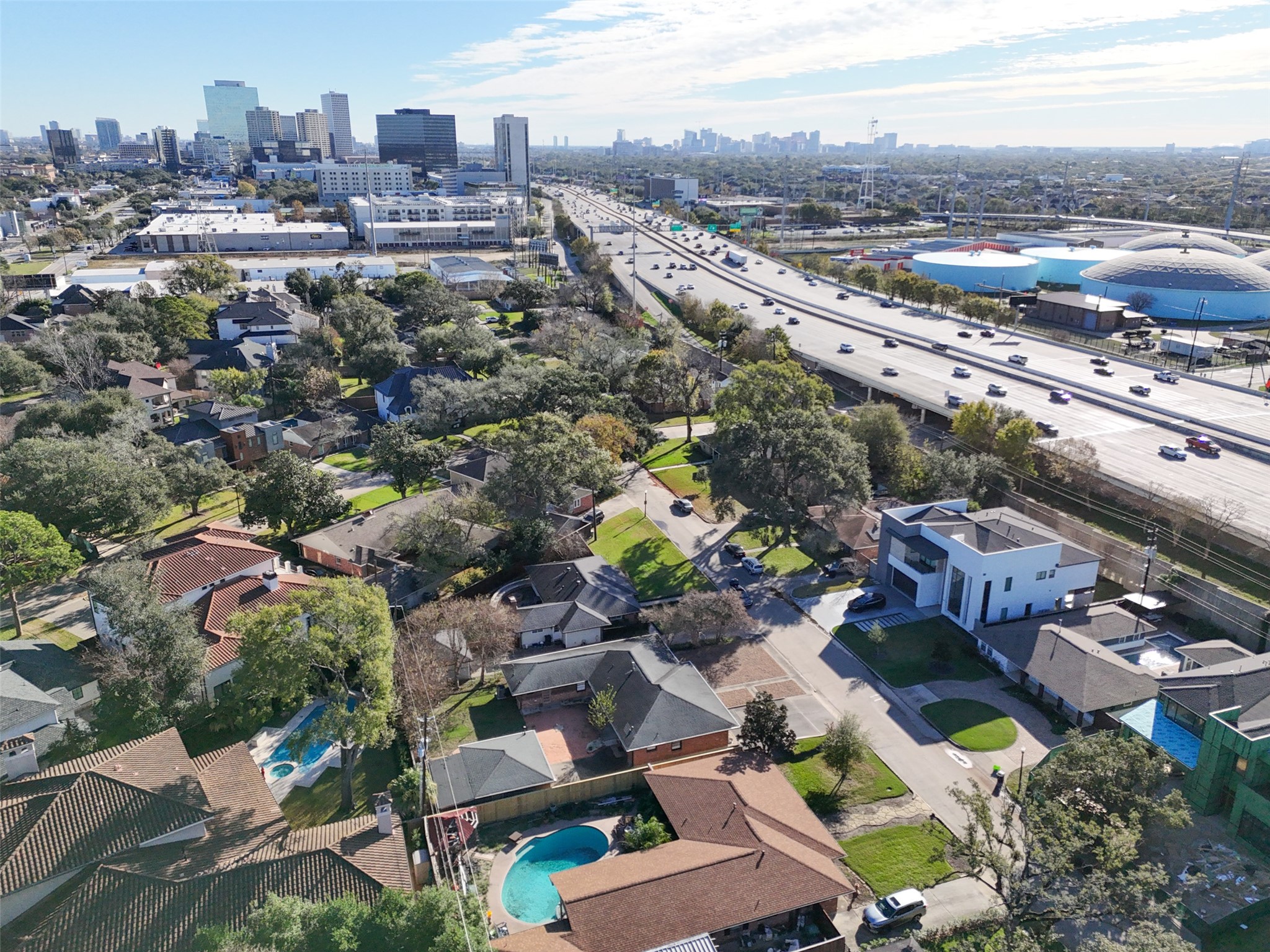 4614 Merwin Street Houston, TX 77027 - Photo 41 of 49 Aerial View 6