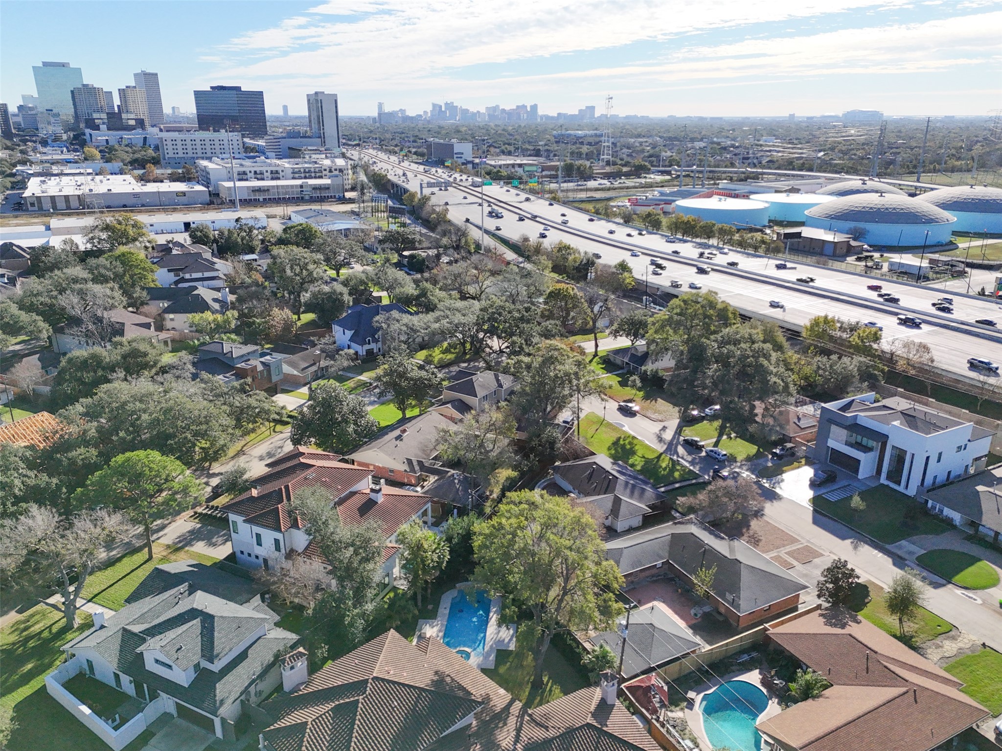 4614 Merwin Street Houston, TX 77027 - Photo 42 of 49 Aerial View 7