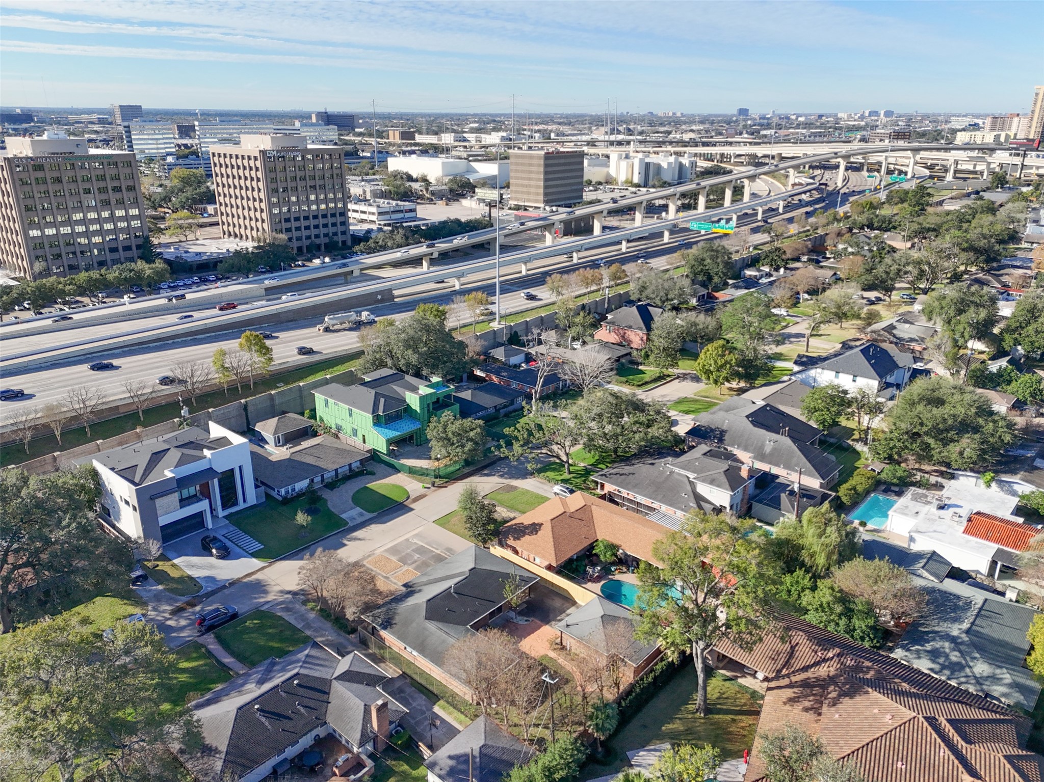 4614 Merwin Street Houston, TX 77027 - Photo 44 of 49 Aerial View 9
