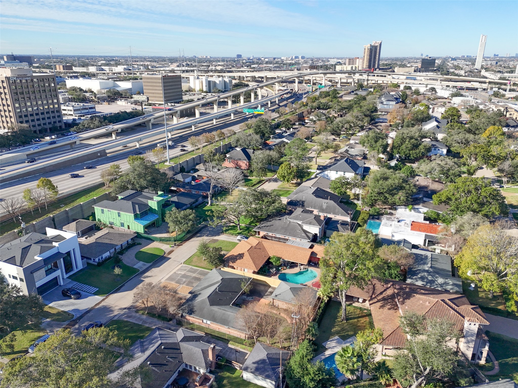 4614 Merwin Street Houston, TX 77027 - Photo 45 of 49 Aerial View 10