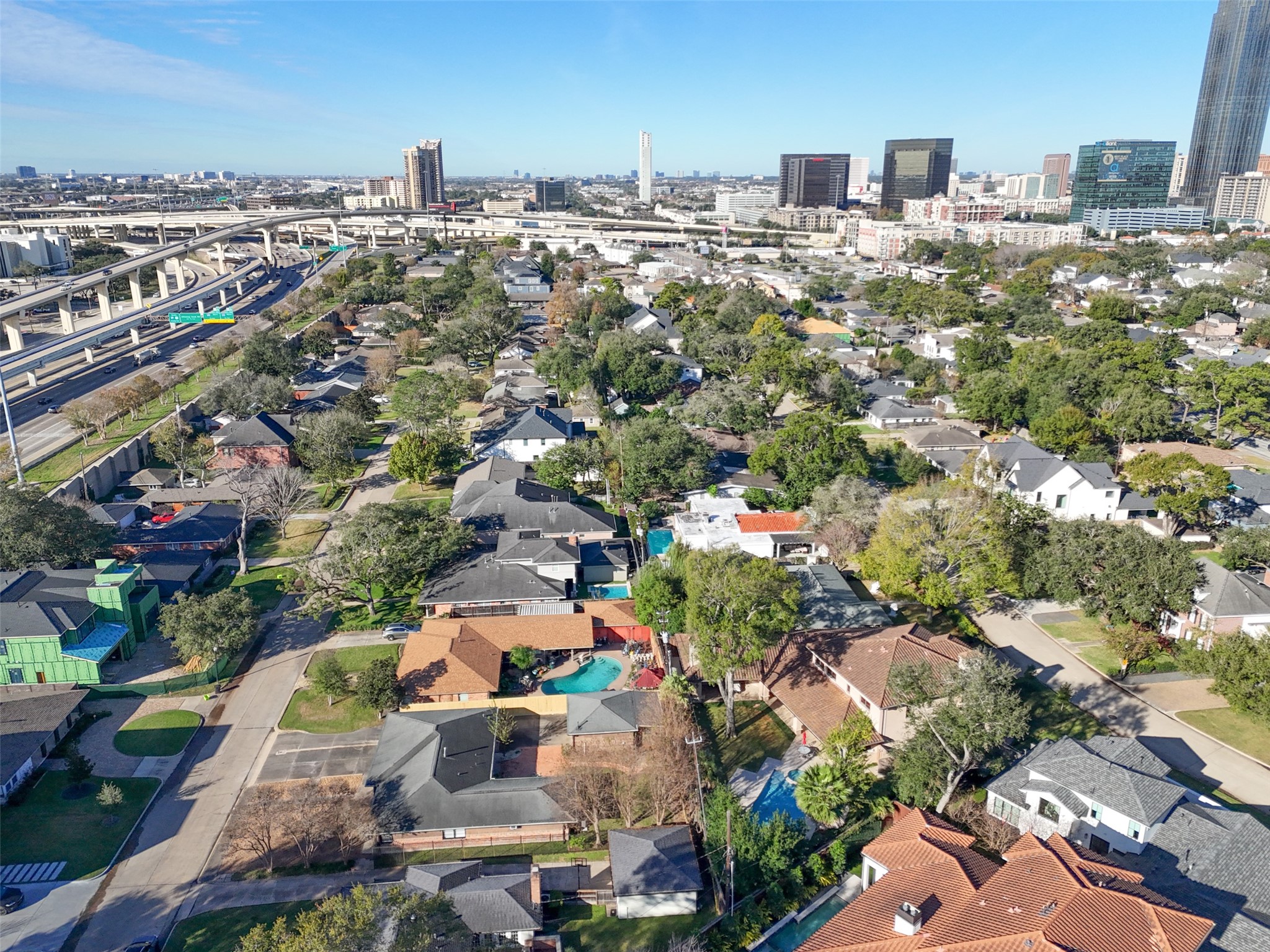 4614 Merwin Street Houston, TX 77027 - Photo 46 of 49 Aerial View 11