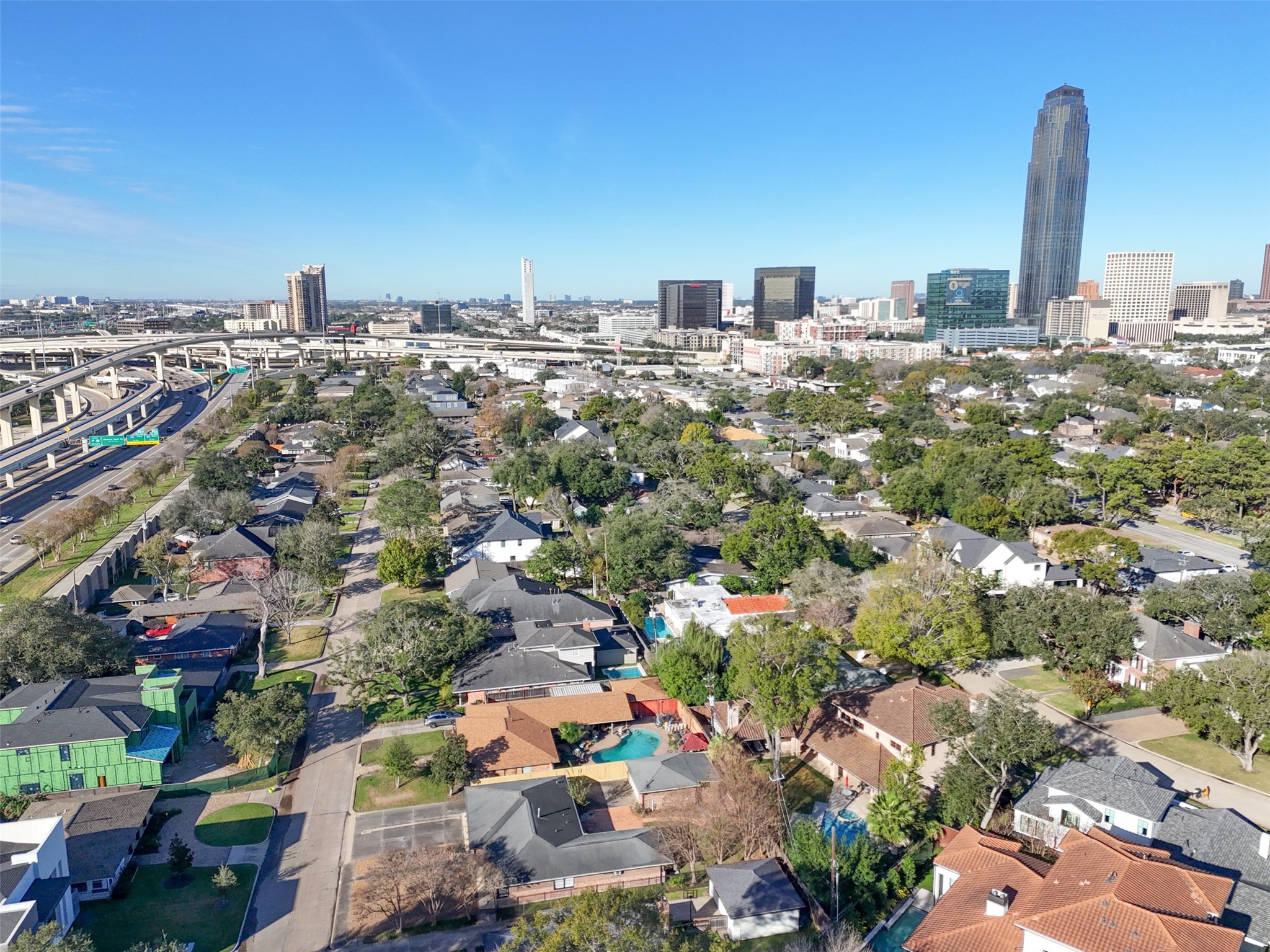 4614 Merwin Street Houston, TX 77027 - Photo 47 of 49 Aerial View 12