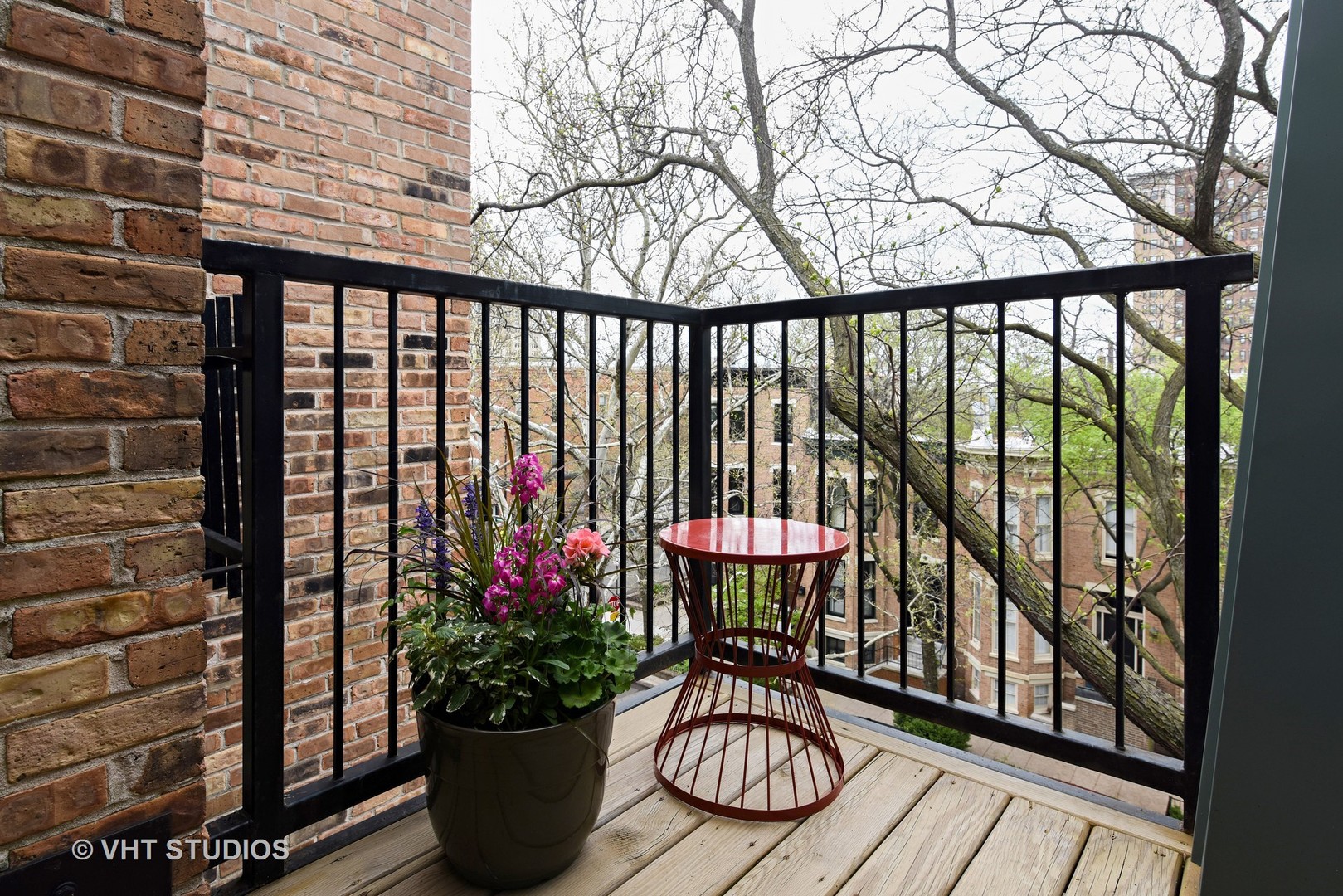 401 West Webster Avenue, Unit 502 Chicago, IL 60614 - Photo 9 of 12 a view of balcony with furniture
