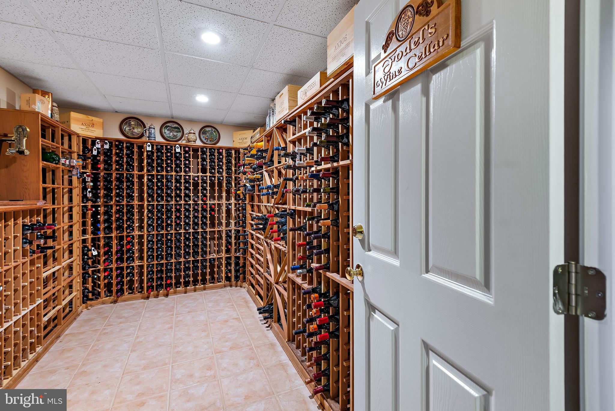 6490 South Trotter Road Clarksville, MD 21029 - Photo 40 of 57 Custom Wine Room