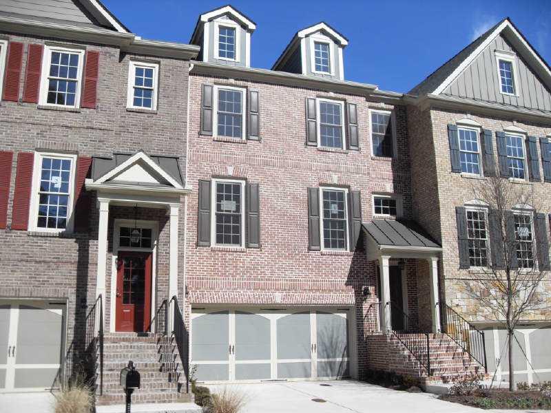 Exterior Front. Exterior of Townhome