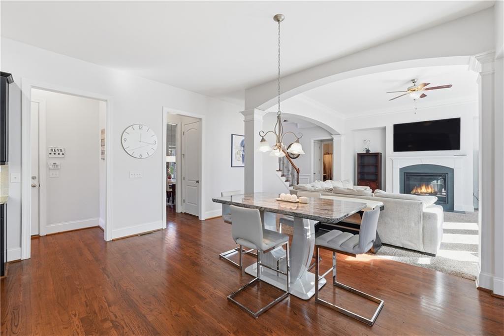 4409 Talisker Lane Acworth, GA 30101 - Photo 14 of 61 a view of a livingroom with furniture and a fireplace