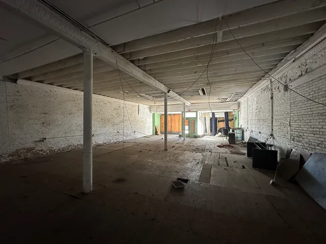 a view of a backyard of a house