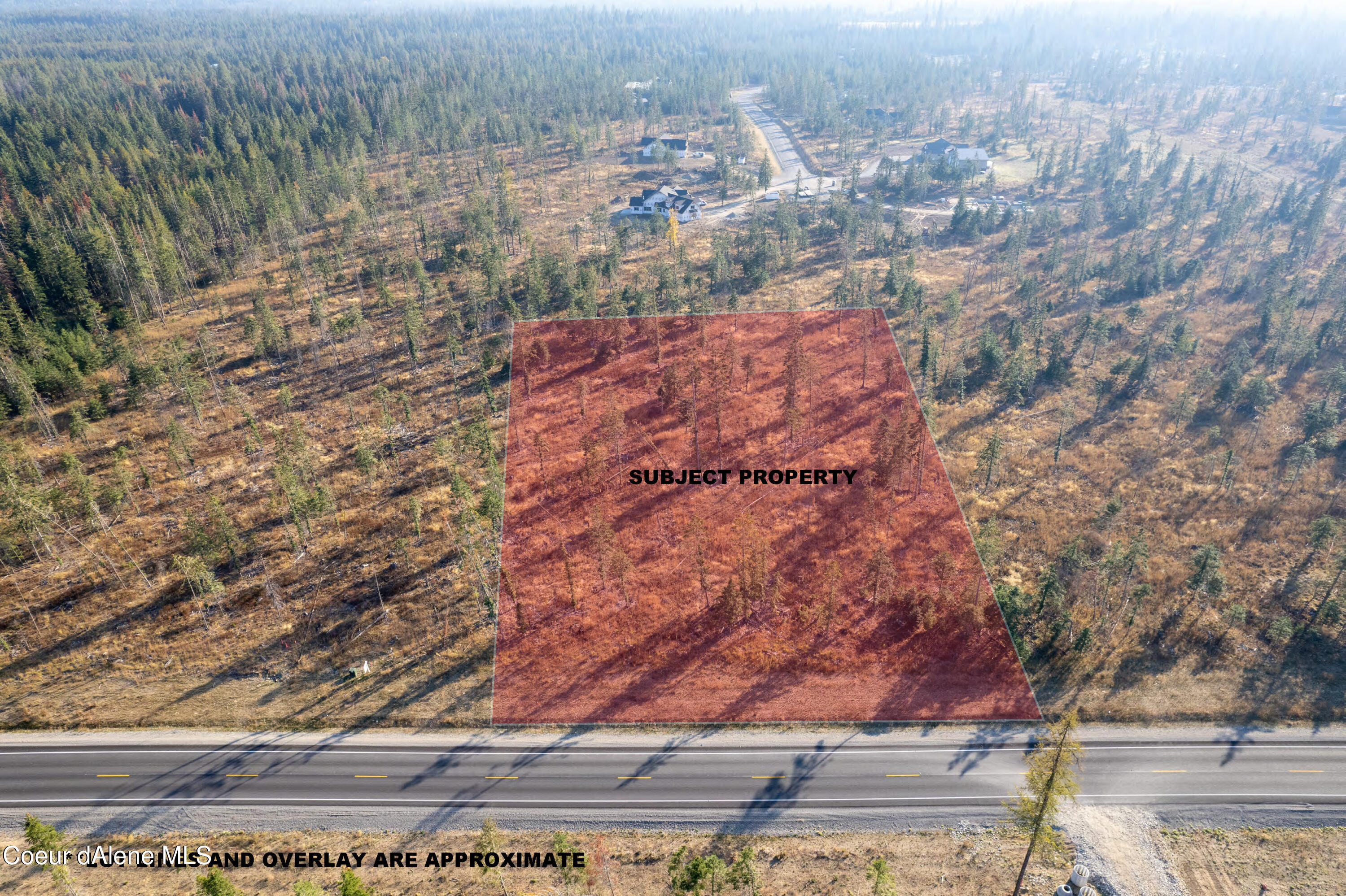 12664 East Howard Road Athol, ID 83801 - Photo 29 of 40 AERIAL OVERLAY