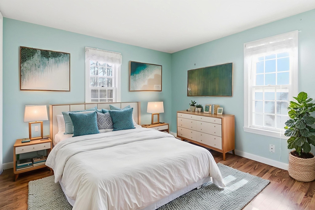 292 Megan Road Barnstable, MA 02601 - Photo 9 of 12 a bedroom with a bed and a flat screen tv