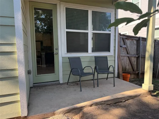 a view of a small space