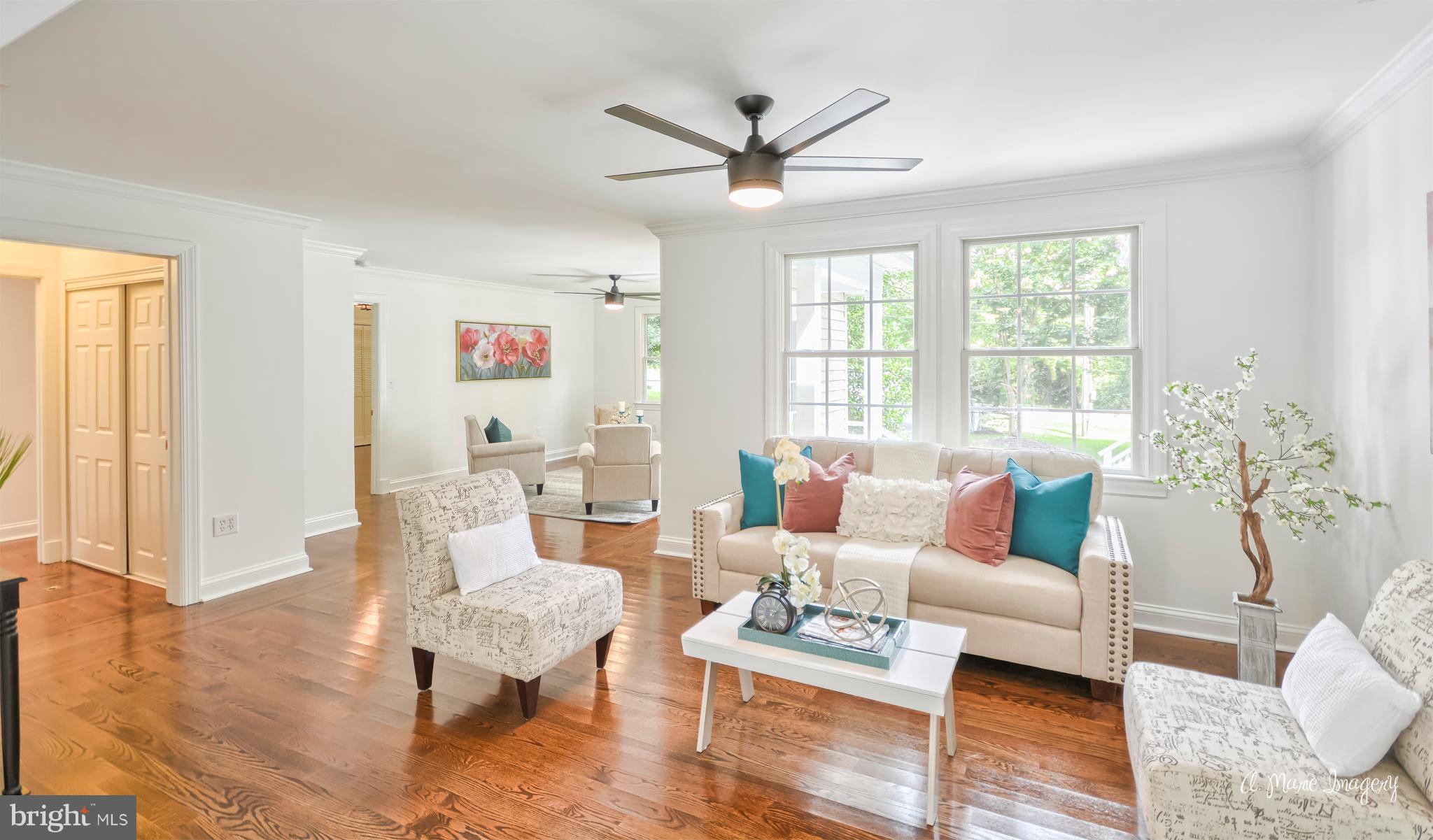 8744 Yellow Springs Road Frederick, MD 21702 - Photo 14 of 30 a living room with furniture and a large window