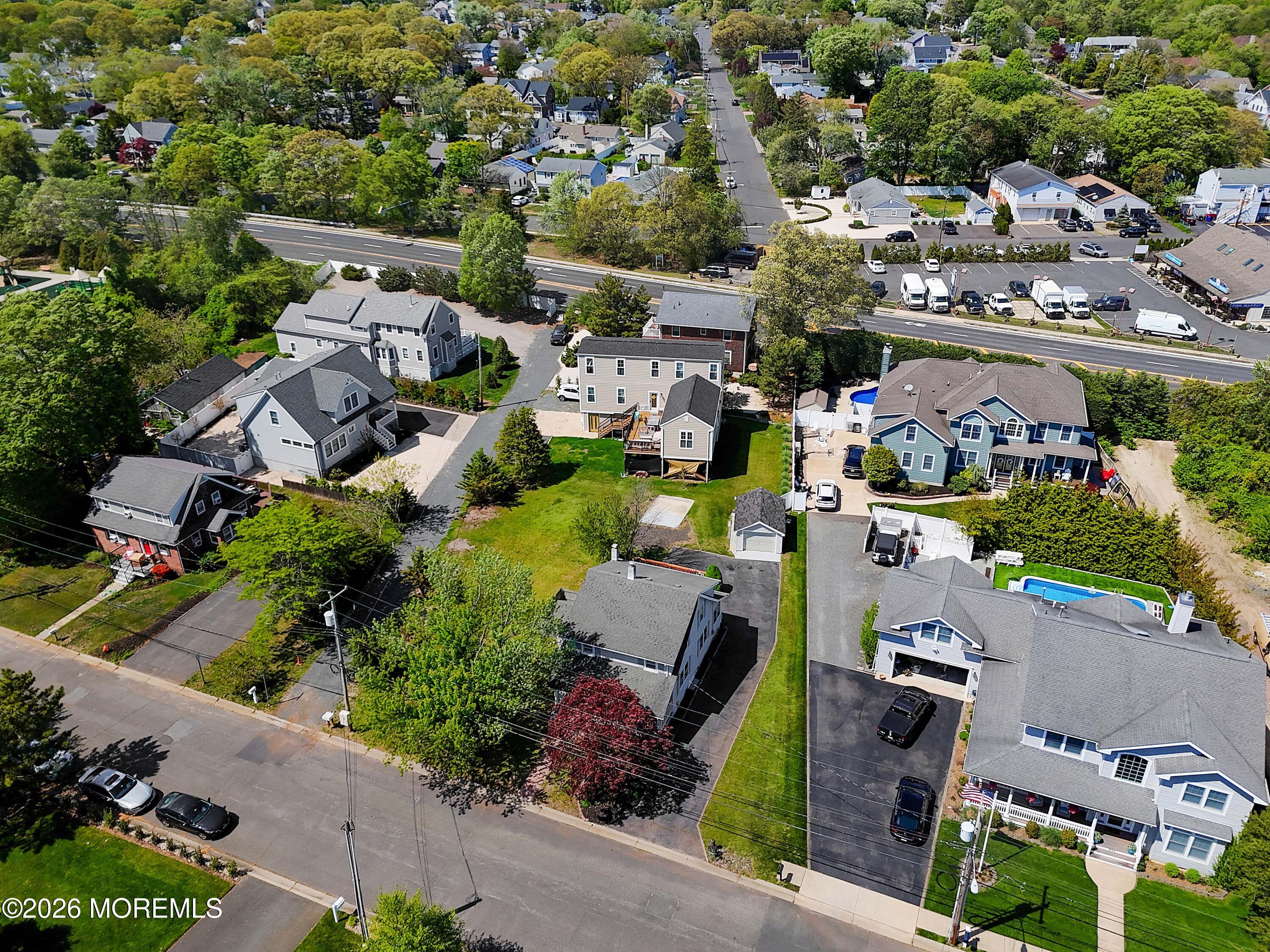 715 Howe Street Point Pleasant, NJ 08742 - Photo 39 of 45 an aerial view of a house with a garden