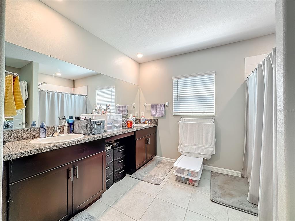 1511 Tiger Tooth Place Ruskin, FL 33570 - Photo 35 of 59 a bathroom with a sink a toilet and a mirror