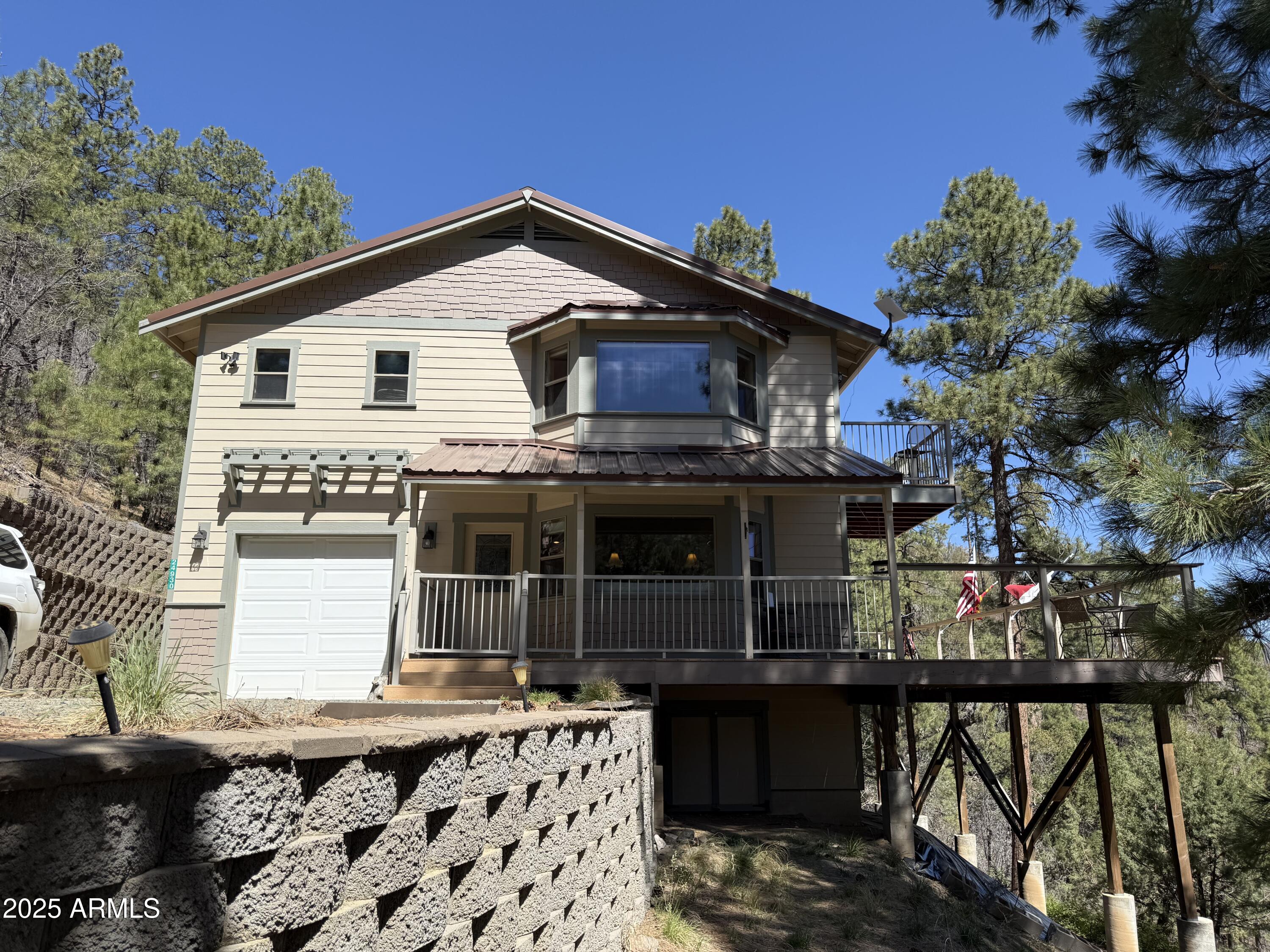24930 South Horsethief Basin Road Crown King, AZ 86343 - Photo 16 of 57 Front of home