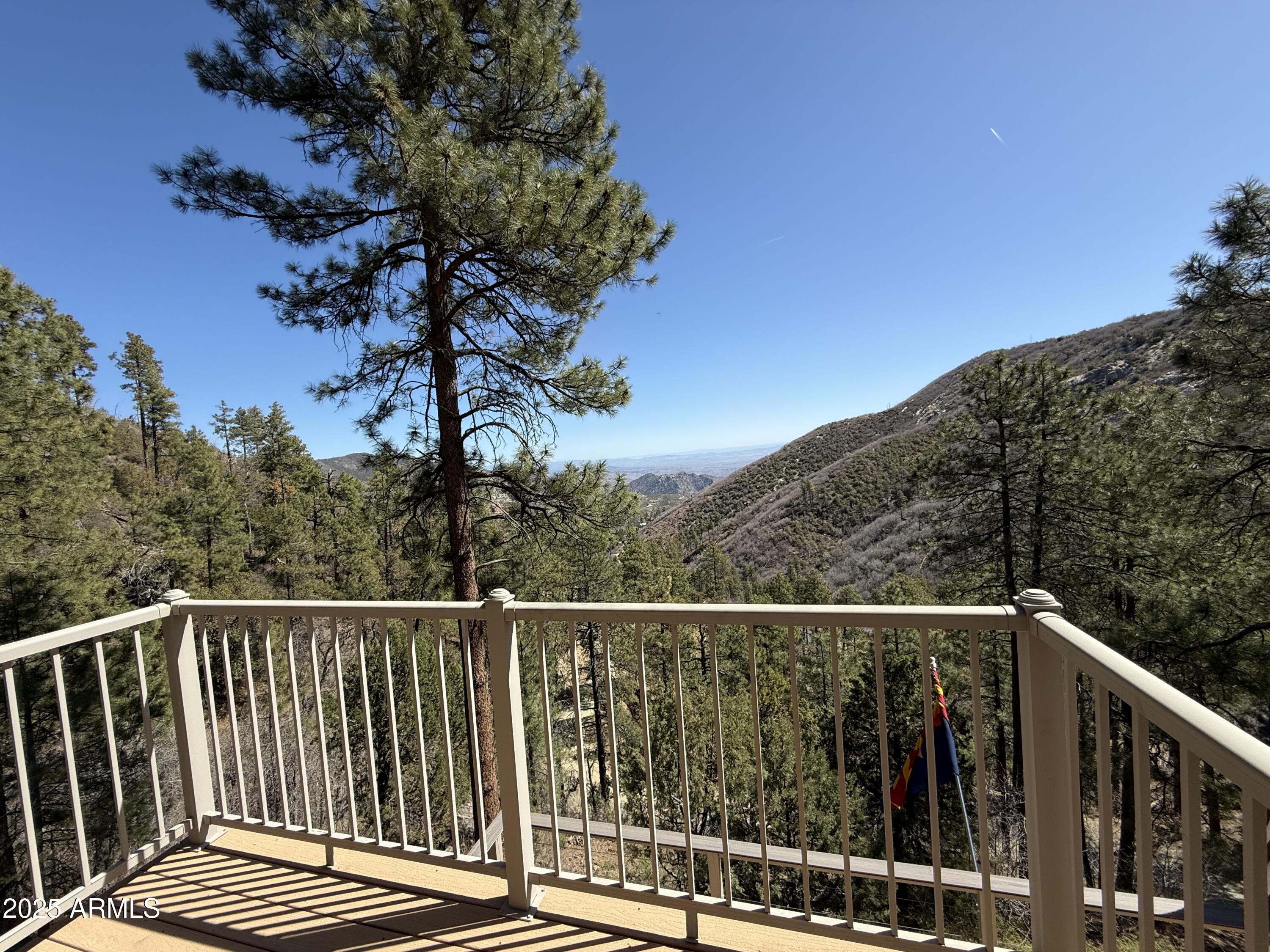 24930 South Horsethief Basin Road Crown King, AZ 86343 - Photo 17 of 57 Second bedroom balcony