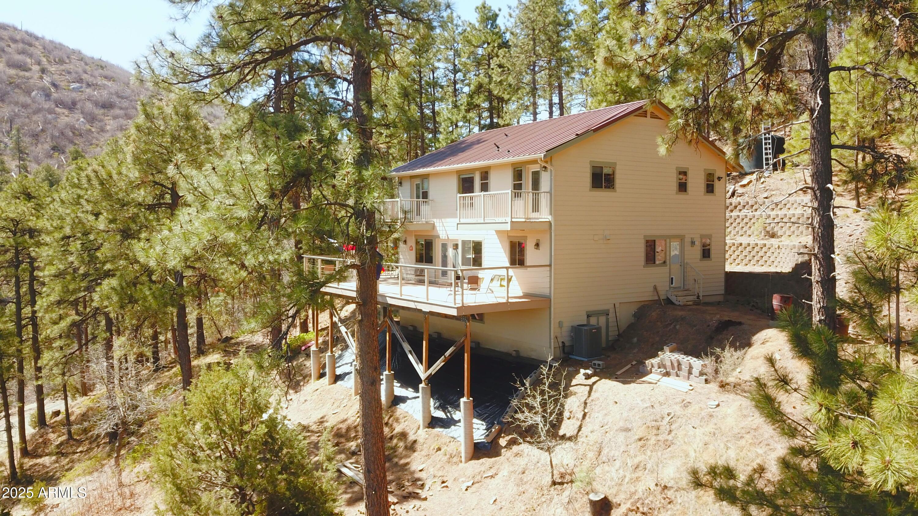 24930 South Horsethief Basin Road Crown King, AZ 86343 - Photo 22 of 57 Surrounded by tall pines