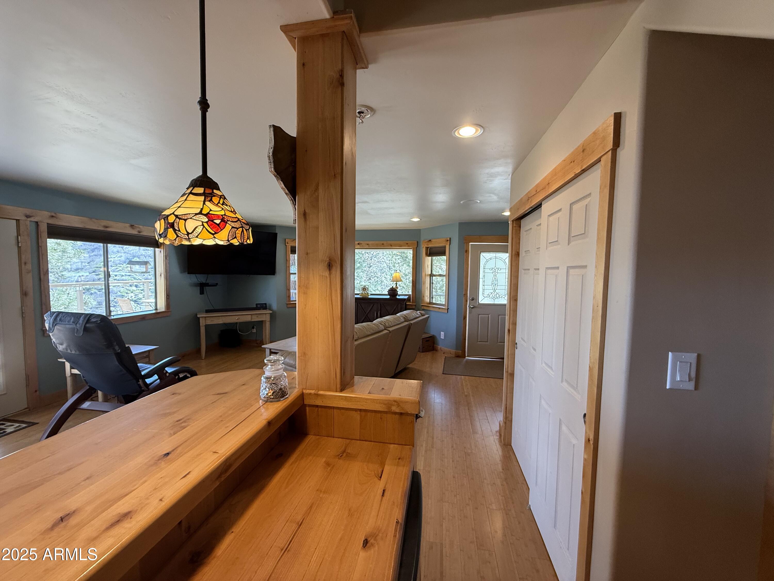 24930 South Horsethief Basin Road Crown King, AZ 86343 - Photo 31 of 57 View from behind the bar