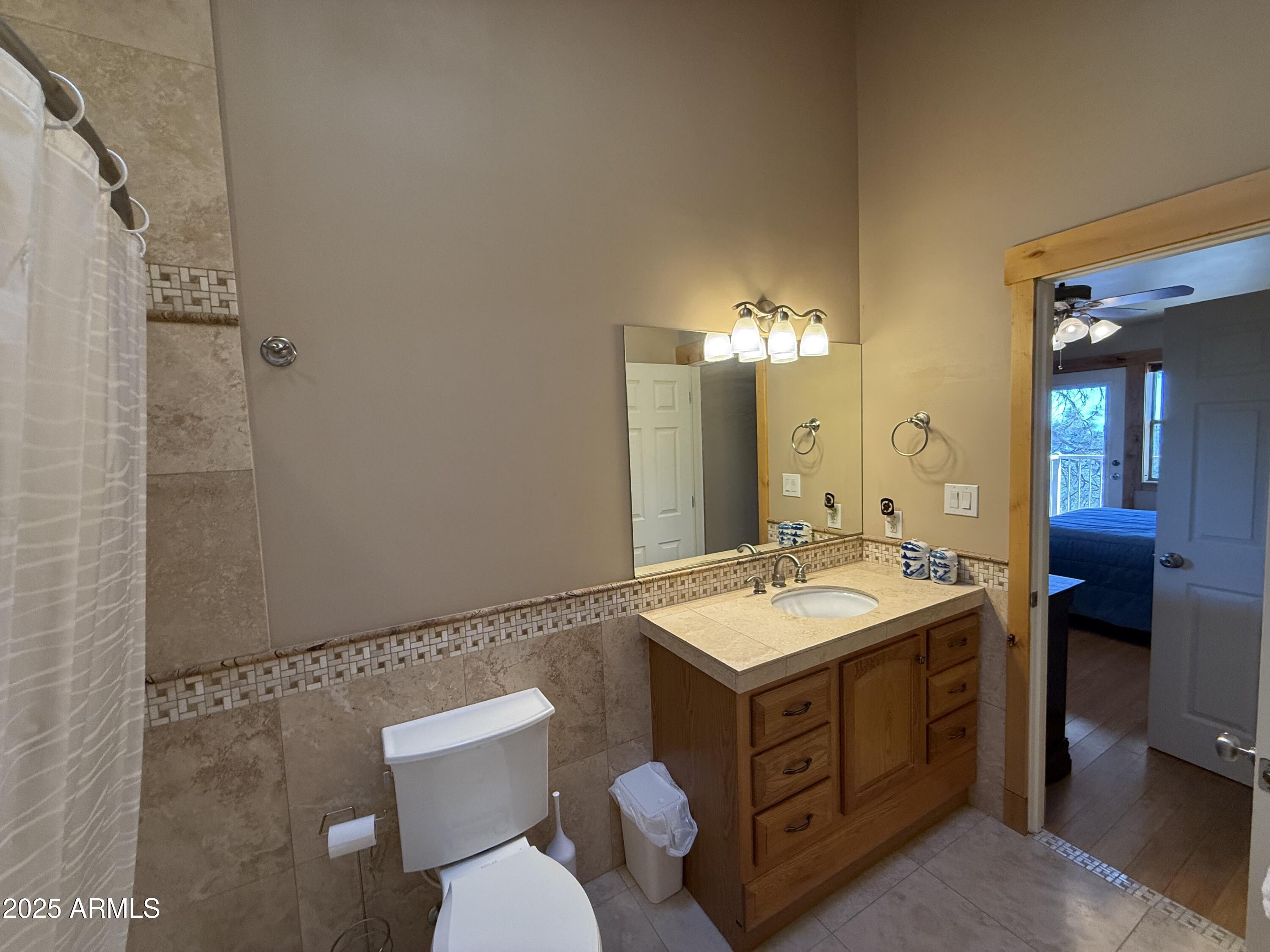 24930 South Horsethief Basin Road Crown King, AZ 86343 - Photo 36 of 57 Loft bathroom