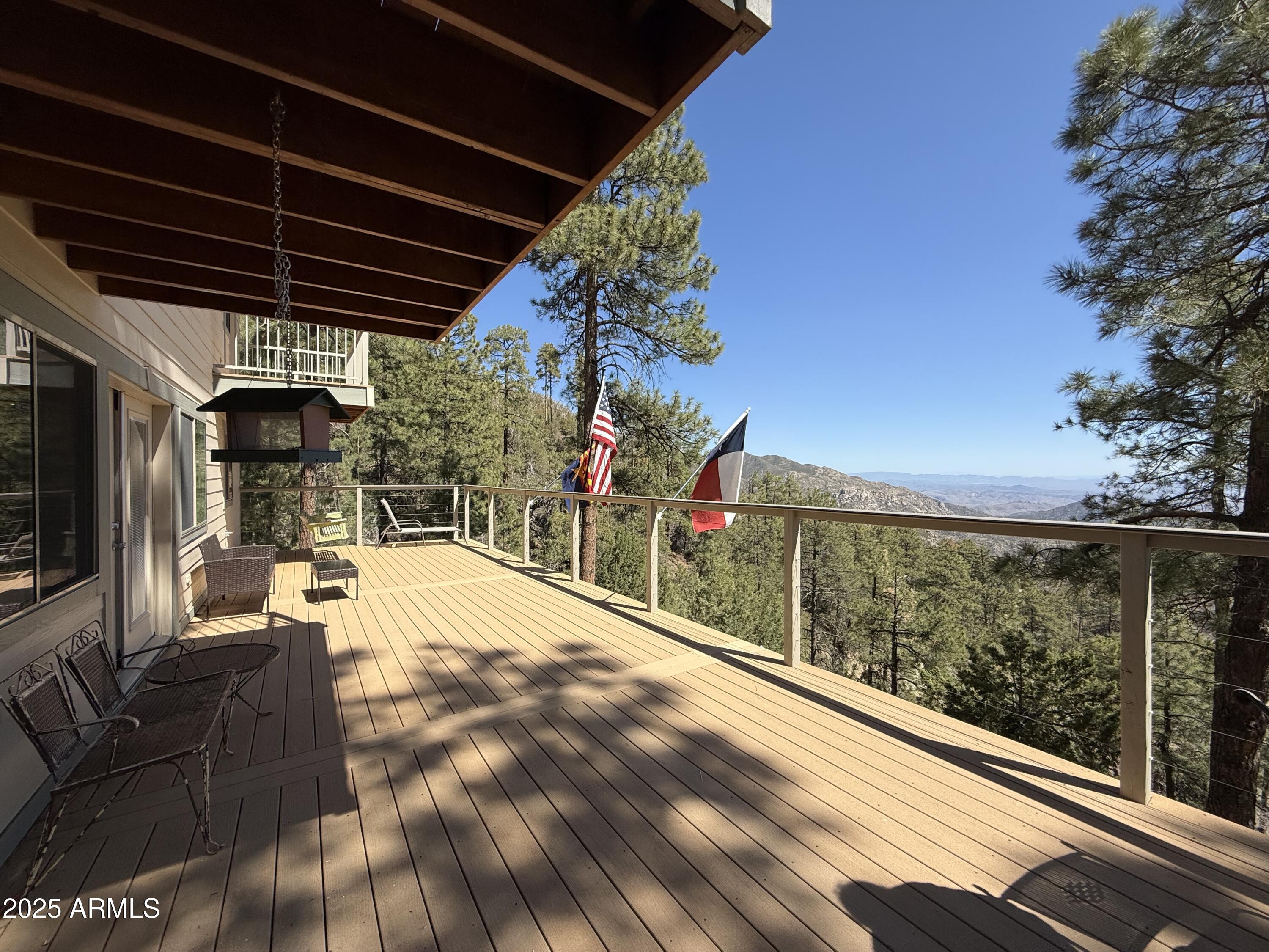 24930 South Horsethief Basin Road Crown King, AZ 86343 - Photo 44 of 57 Wrap around deck