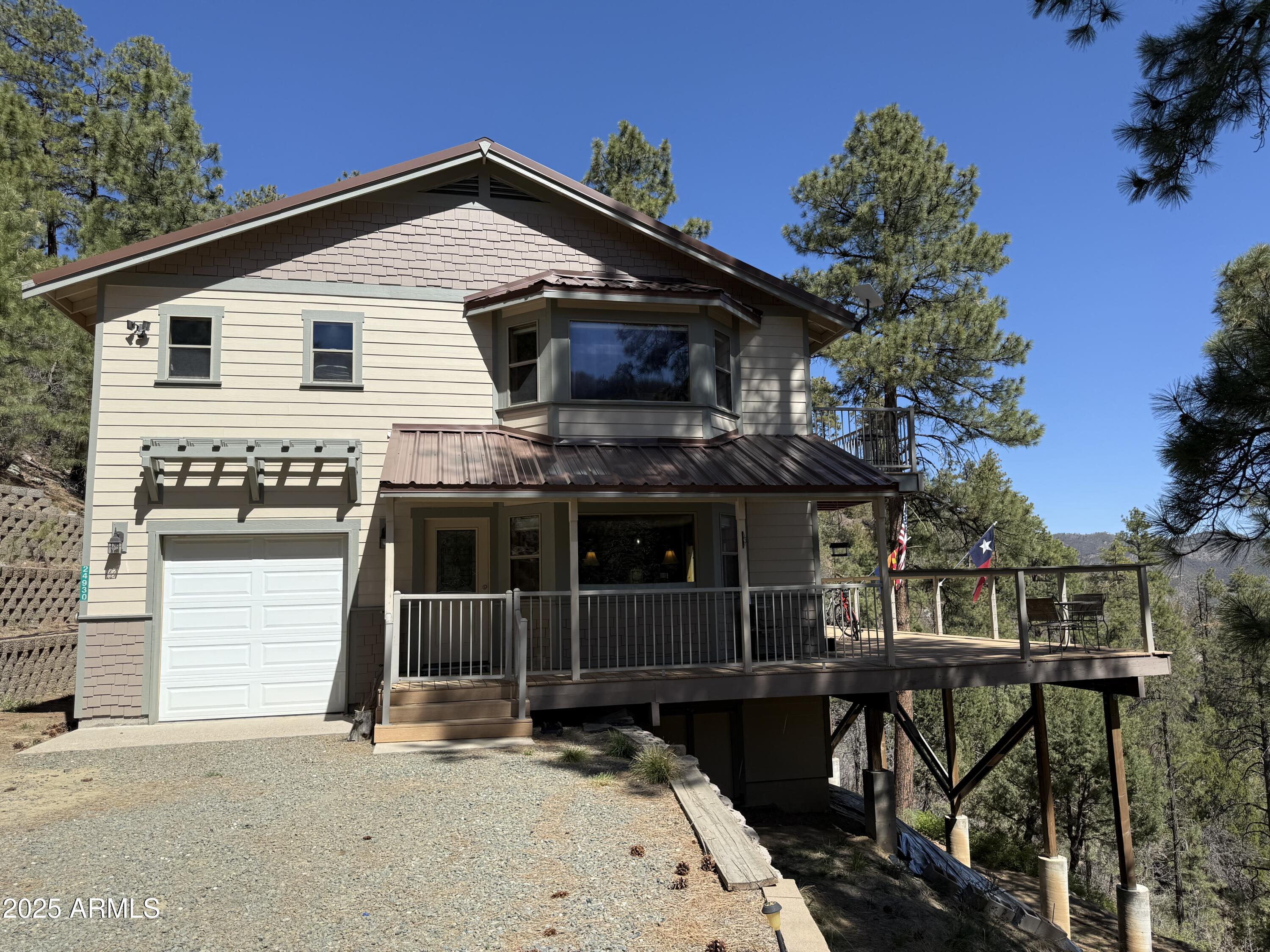 24930 South Horsethief Basin Road Crown King, AZ 86343 - Photo 48 of 57 Front of home