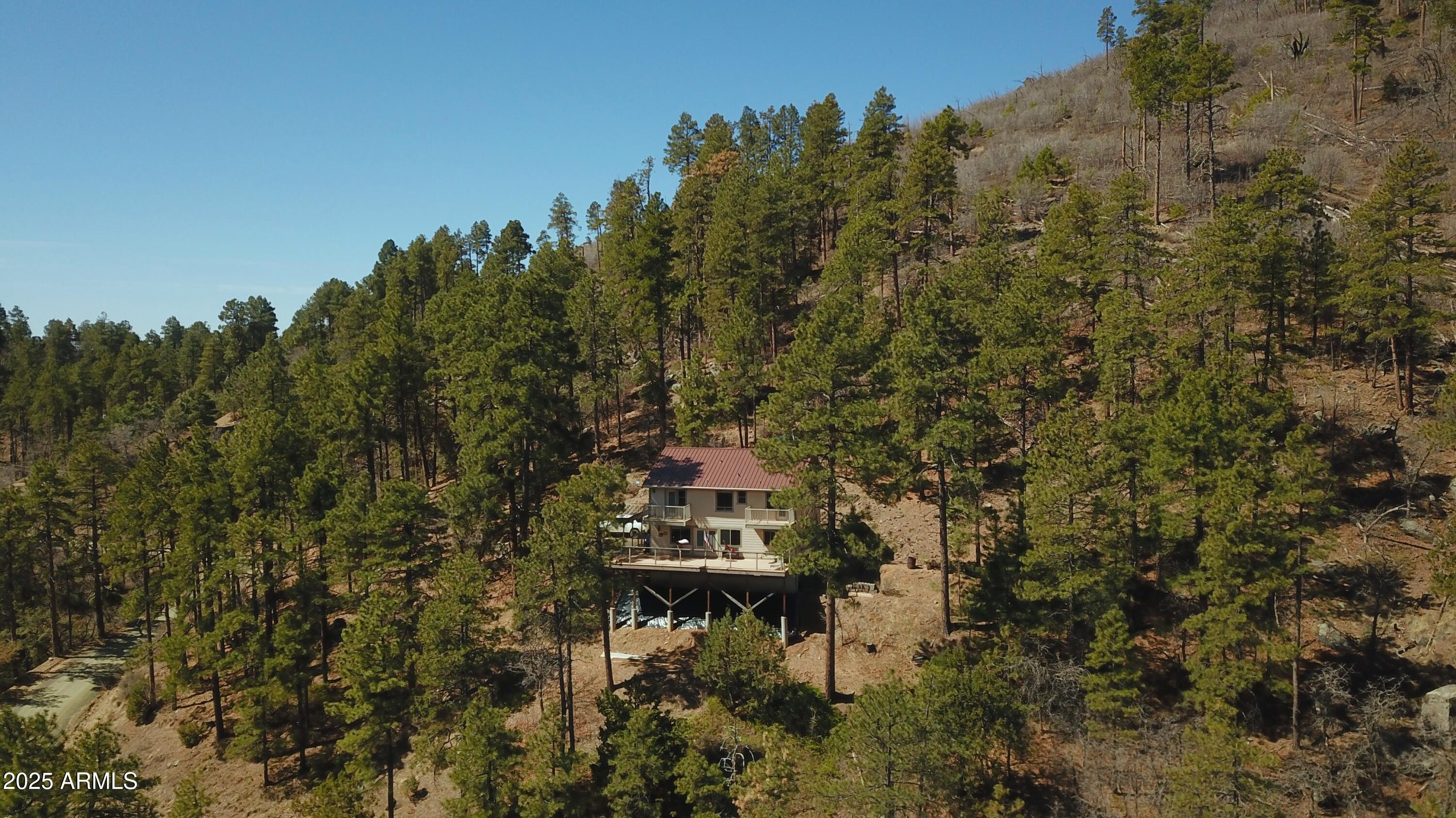 24930 South Horsethief Basin Road Crown King, AZ 86343 - Photo 55 of 57 Hillside home
