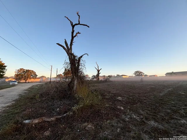 a view of a house with a mountain and a forest