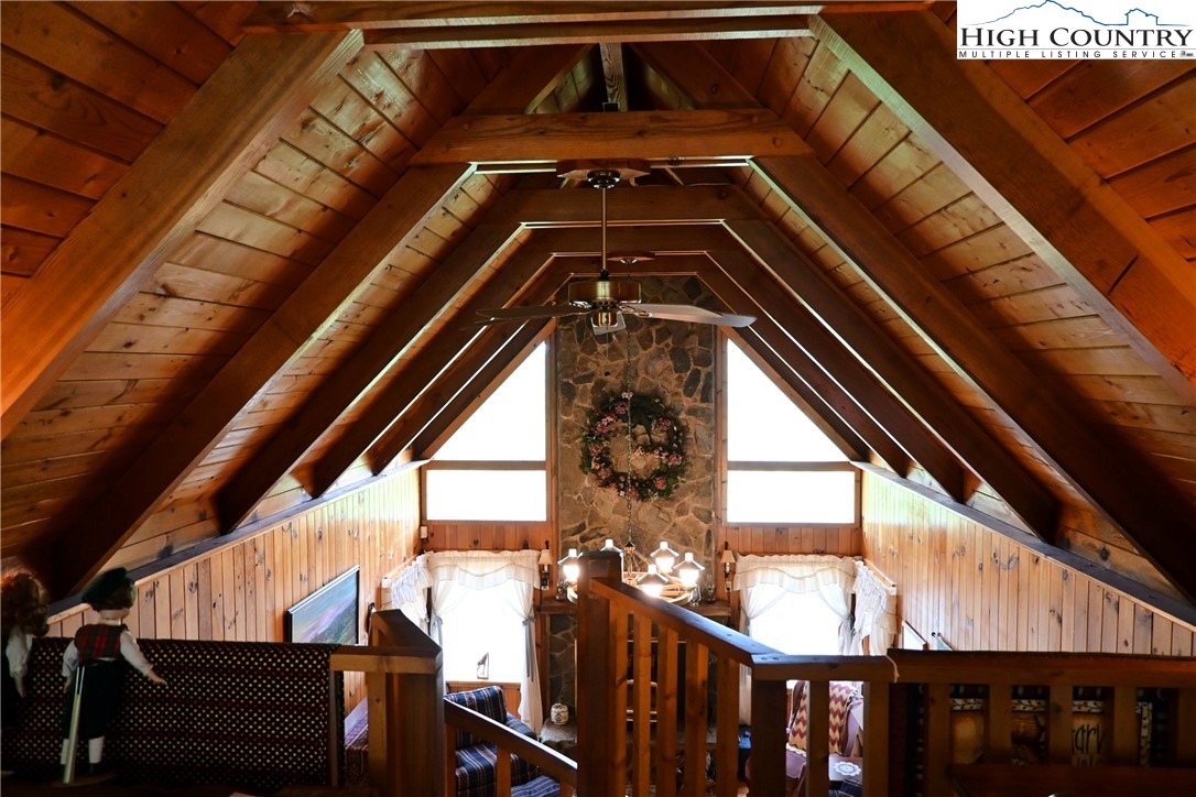 280 Smoky Hollow Road Laurel Springs, NC 28644 - Photo 24 of 42 a view of a balcony