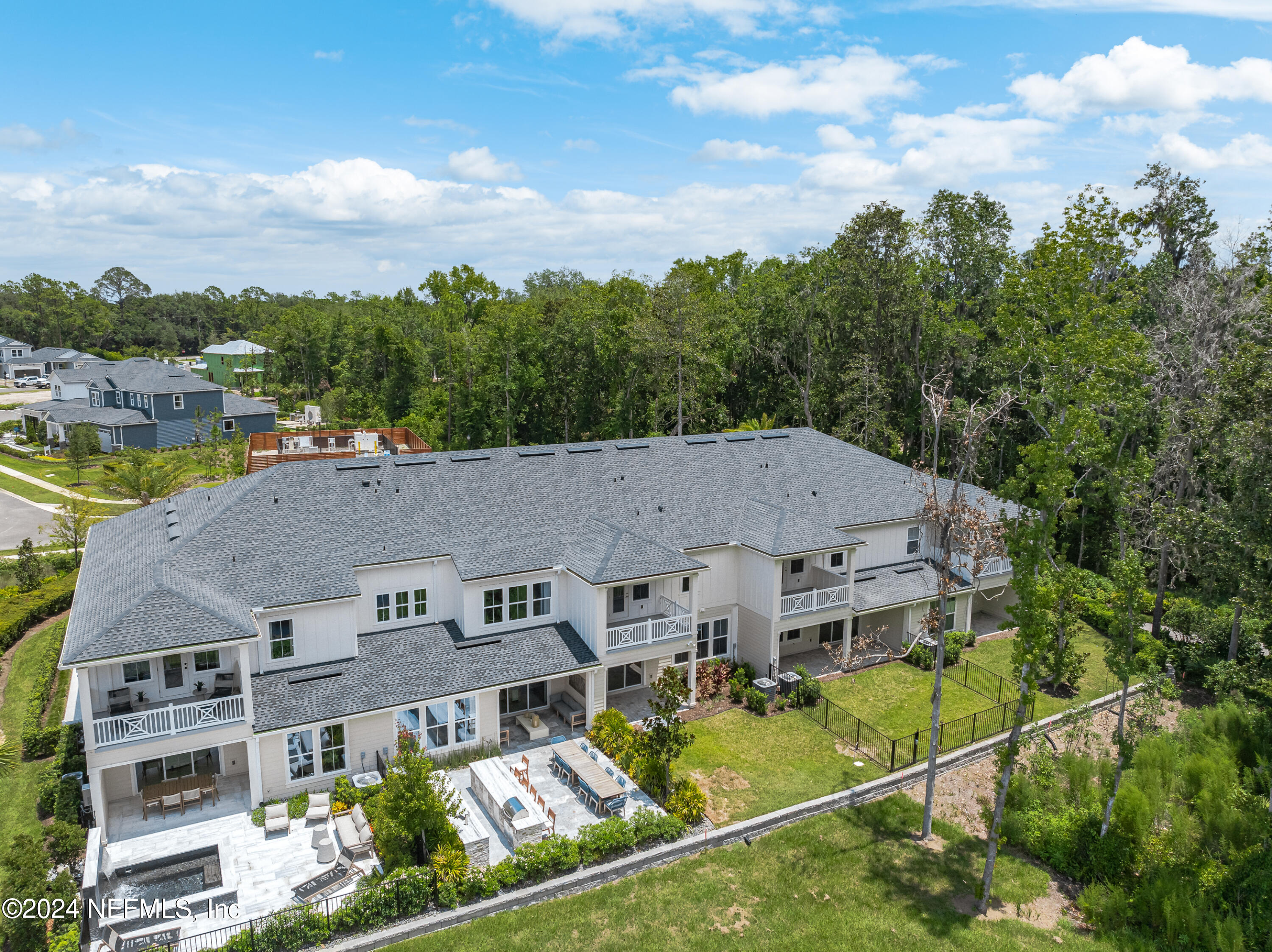 27 Oak Pk Drive St. Johns, FL 32259 - Photo 51 of 71 an aerial view of a house with a yard