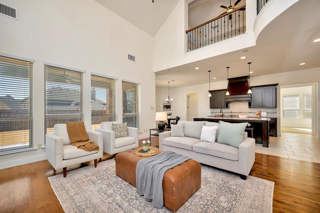 1052 Highpoint Way Roanoke, TX 76262 - Photo 6 of 24 Vaulted ceiling