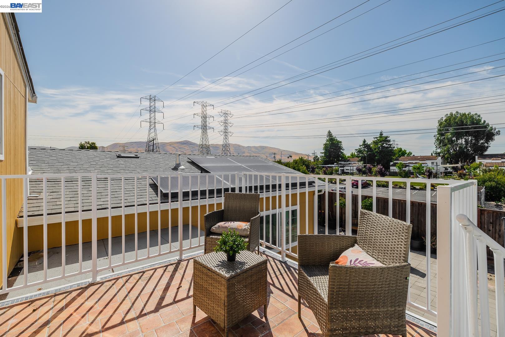 4032 Doane Street Fremont, CA 94538 - Photo 26 of 39 a view of a balcony with chairs