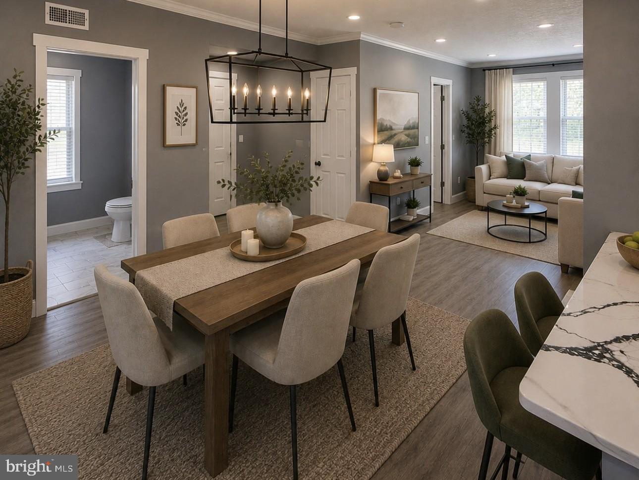 7875 Oakdale Avenue Rosedale, MD 21237 - Photo 9 of 45 Virtual stage — Dining room
