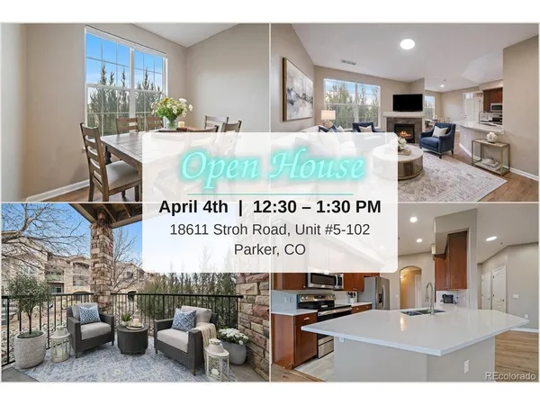 $395,000 | 18611 Stroh Road, Unit 102, Parker, CO 80134