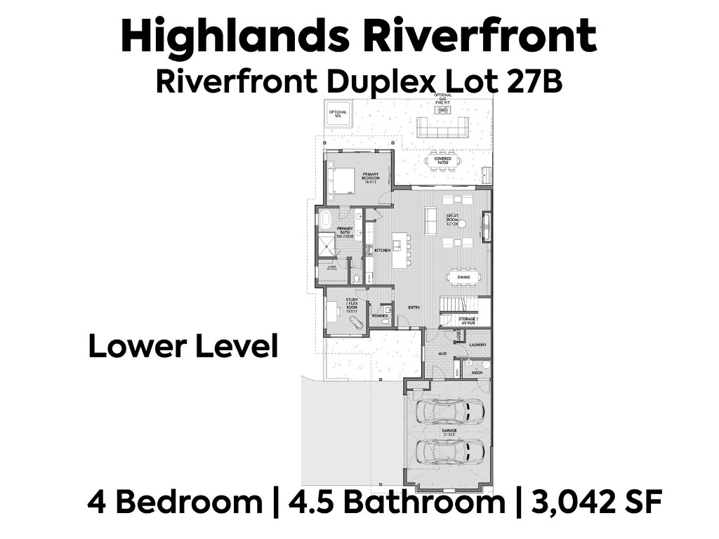 280 Monitor Drive Breckenridge, CO 80424 - Photo 45 of 50 Floor Plan Lower Level Main Floor Living