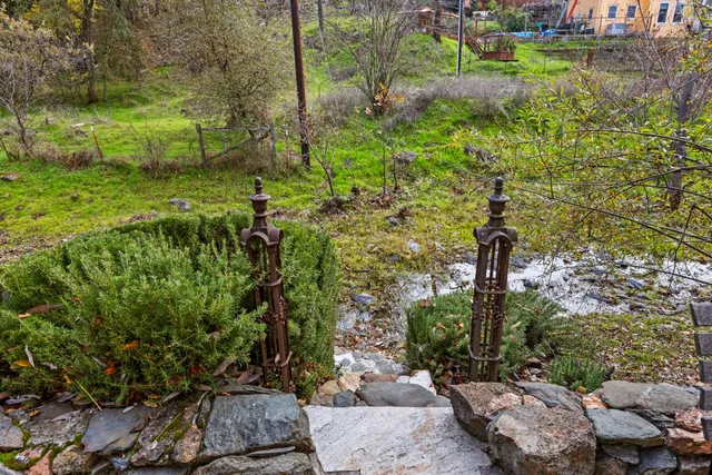 a view of outdoor space and deck