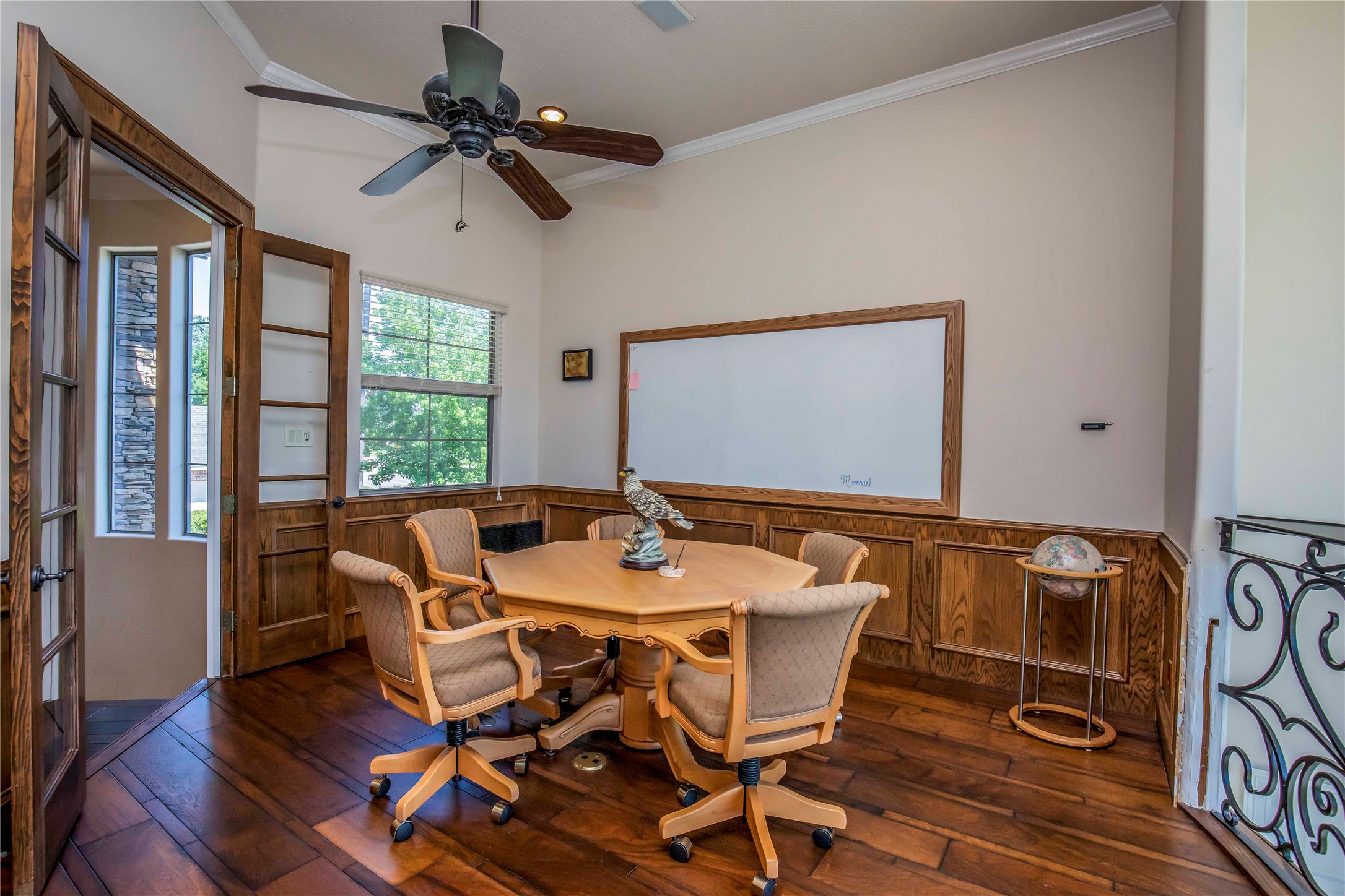 25219 Hideaway Run Drive Spring, TX 77389 - Photo 36 of 45 a view of a dining room with furniture window and wooden floor
