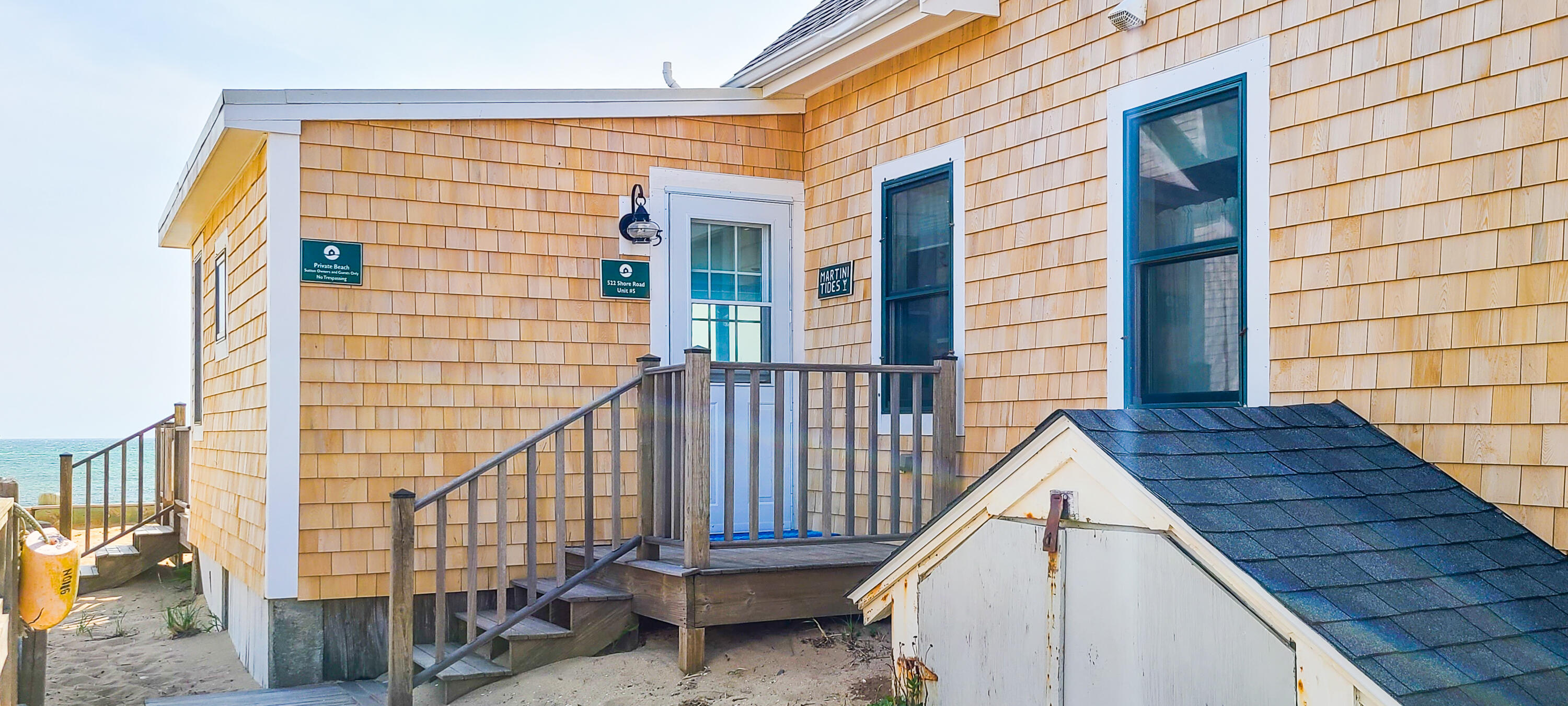 522 Shore Road, Unit 5 Truro, MA 02666 - Photo 3 of 28 a view of balcony with staircase