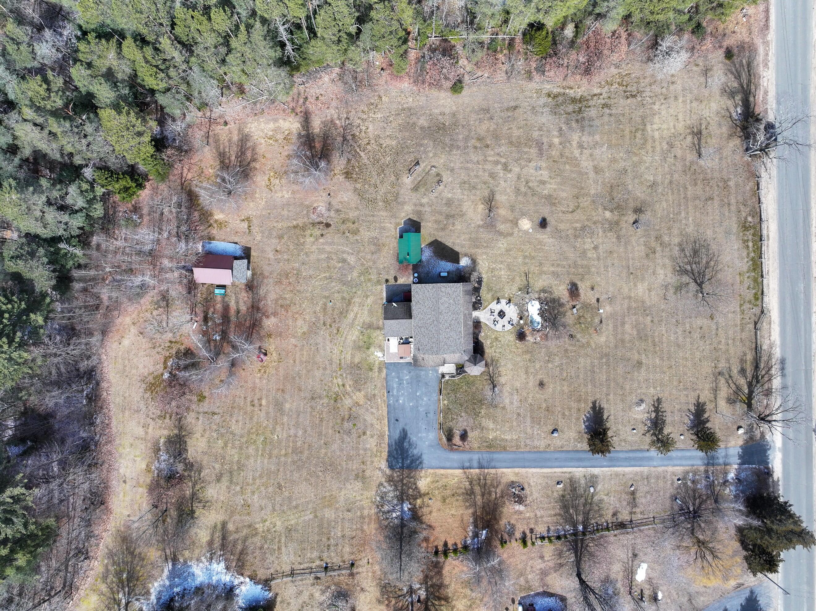 1167 Trout Pond Road Keeseville, NY 12944 - Photo 73 of 74 Aerial View of Property Top of Home