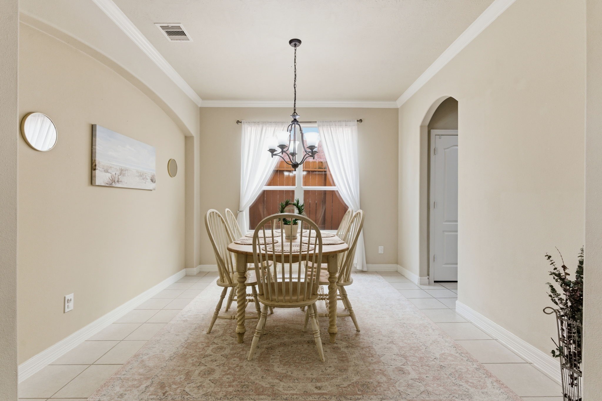 1737 Round Oak Lane Conroe, TX 77304 - Photo 26 of 39 a dining room with furniture and window