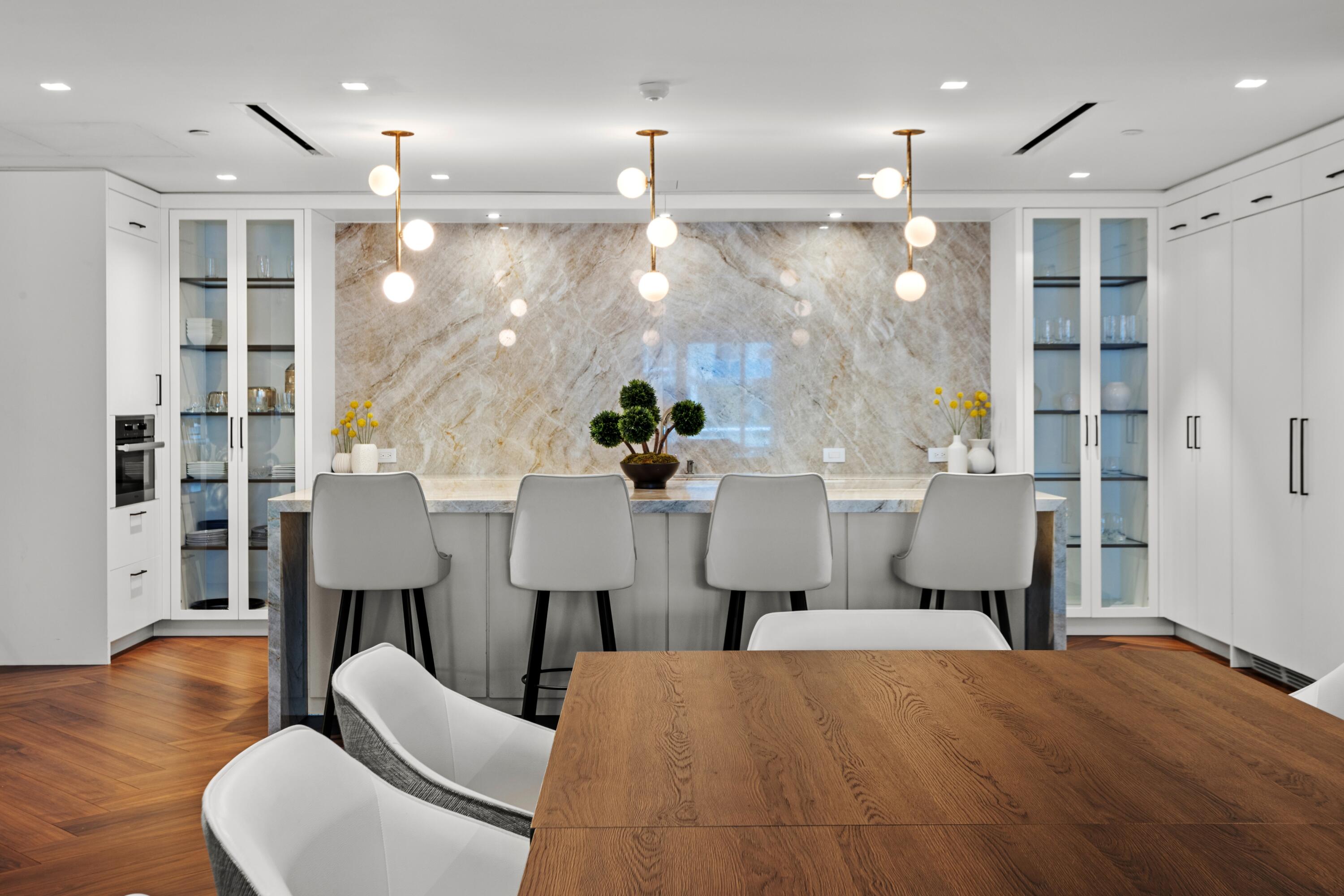 200 Southeast Mizner Boulevard, Unit 518 Boca Raton, FL 33432 - Photo 43 of 62 KITCHEN BAR SEATING